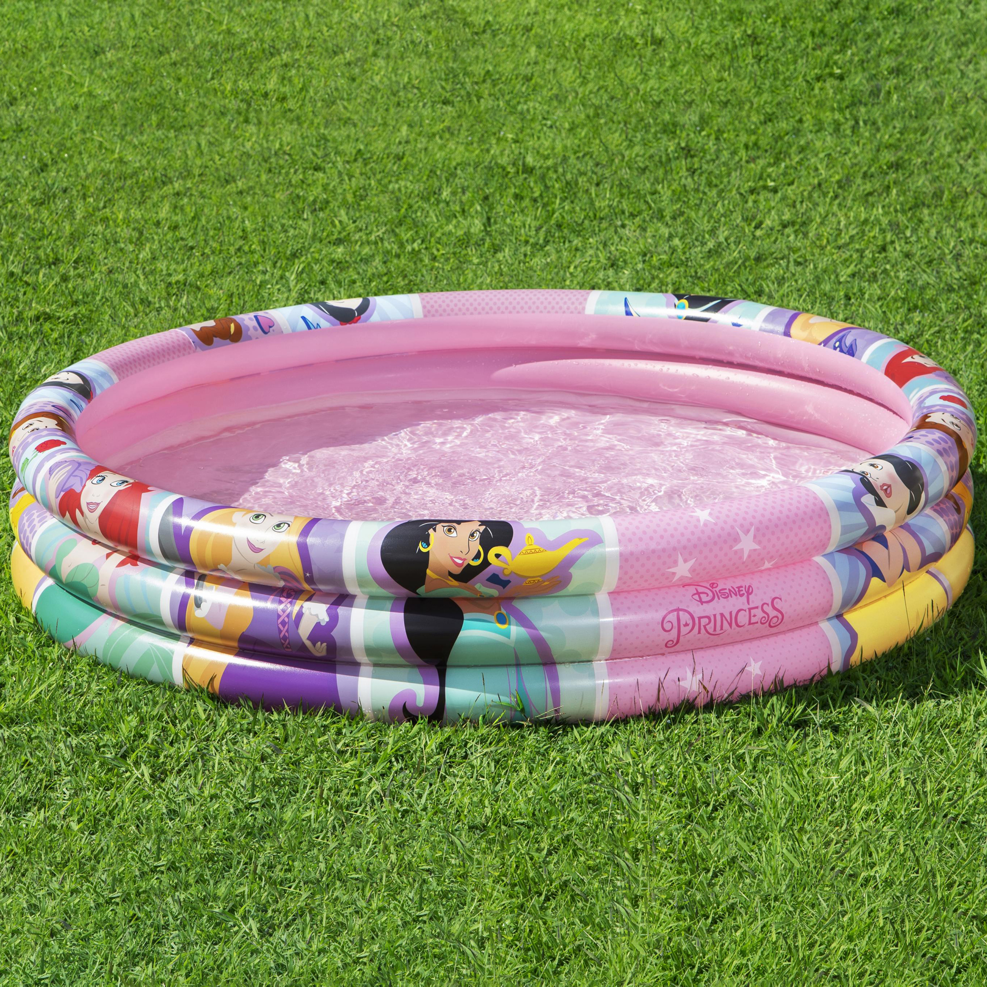 Uppblåsbar barnpool Prinsessor 122 x 25 cm 140 l BESTWAY
