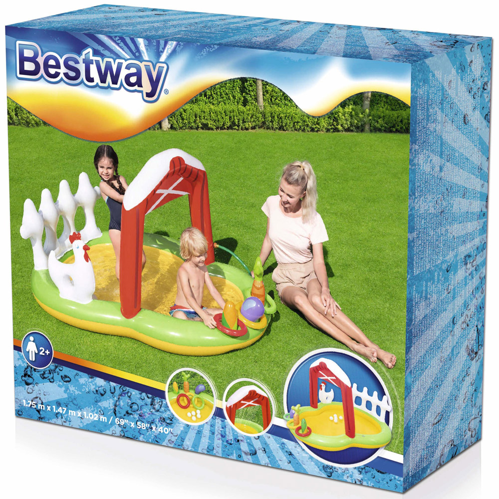 Nafukovací brouzdalište Farma 175 x 147 x 102 cm BESTWAY