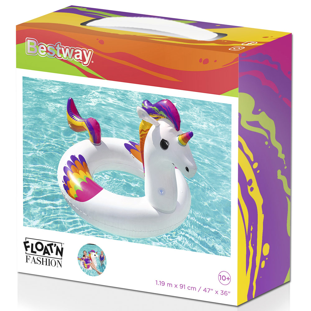 Schwimmring Einhorn Fantasy Unicorn 119 x 91 cm BESTWAY 
