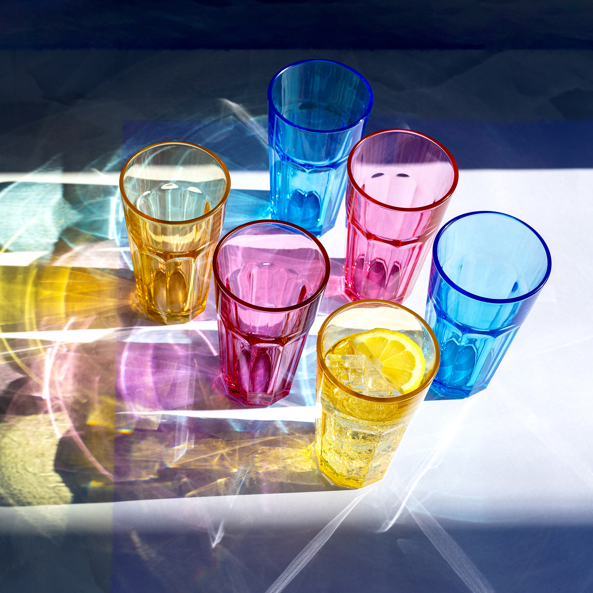 Modrý pohár Granite 330 ml TREND GLASS