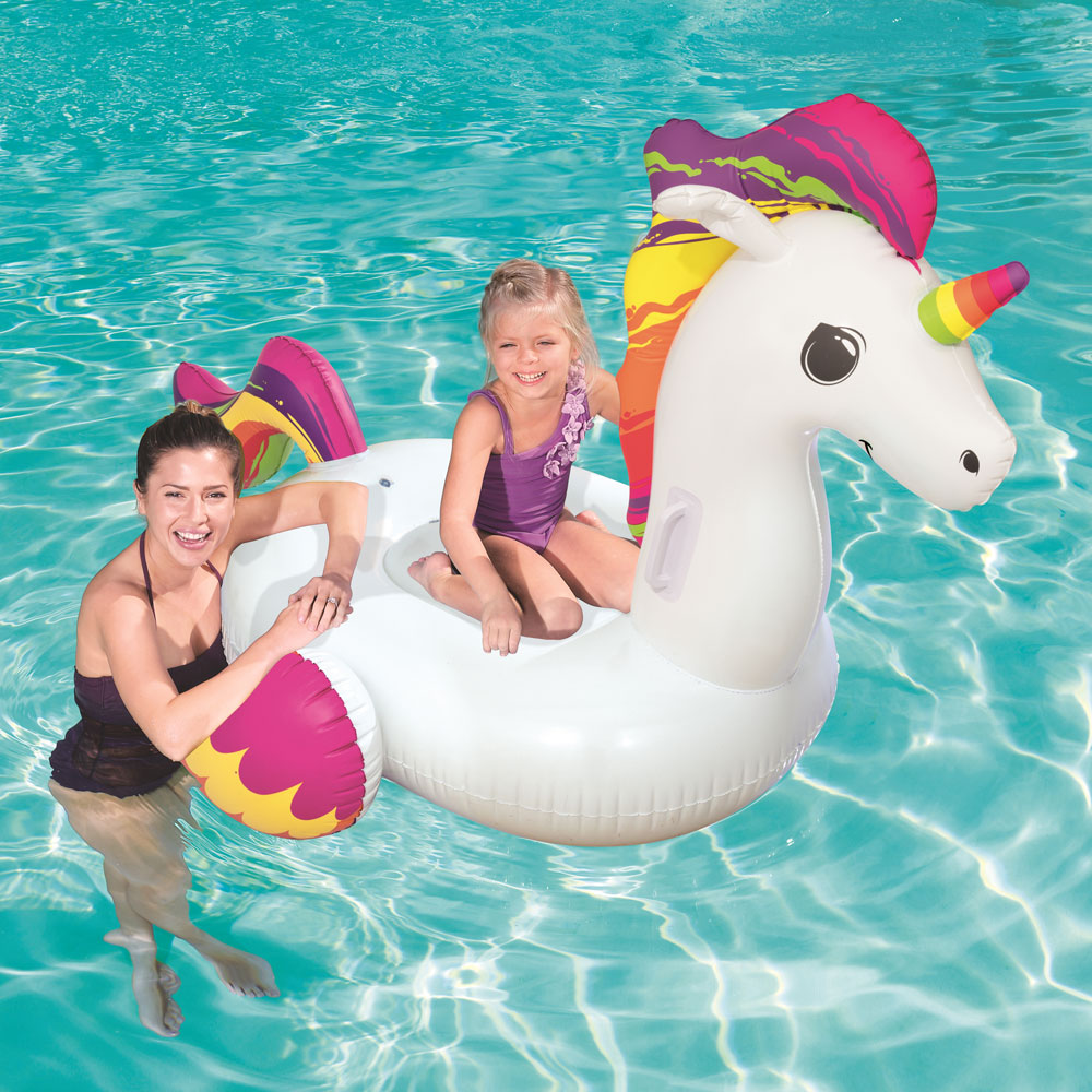 Dětský nafukovací Jednorožec 150 x 117 cm BESTWAY