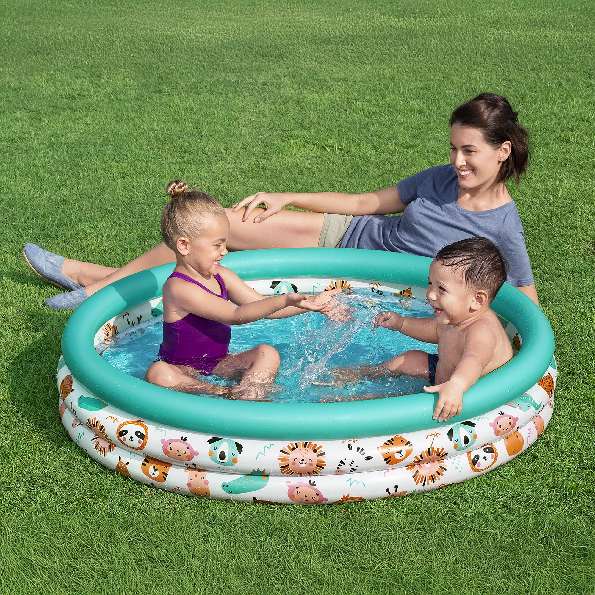 Basen dmuchany Coral Kids Pool 122 x 25 cm BESTWAY