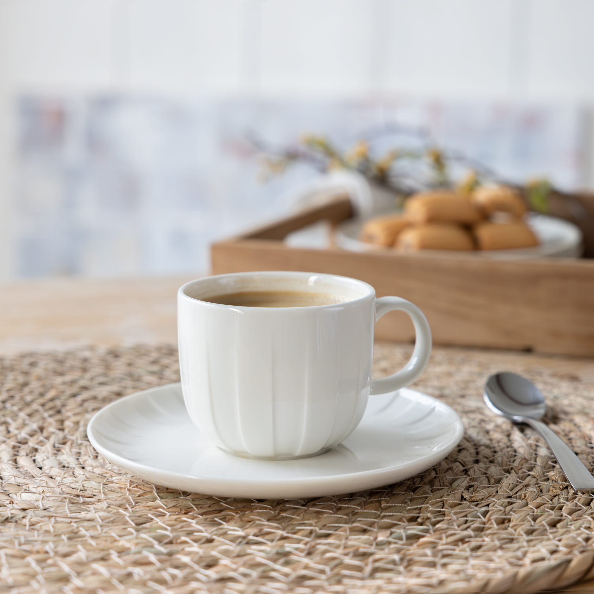 Cup Ligne 220 ml white AMBITION