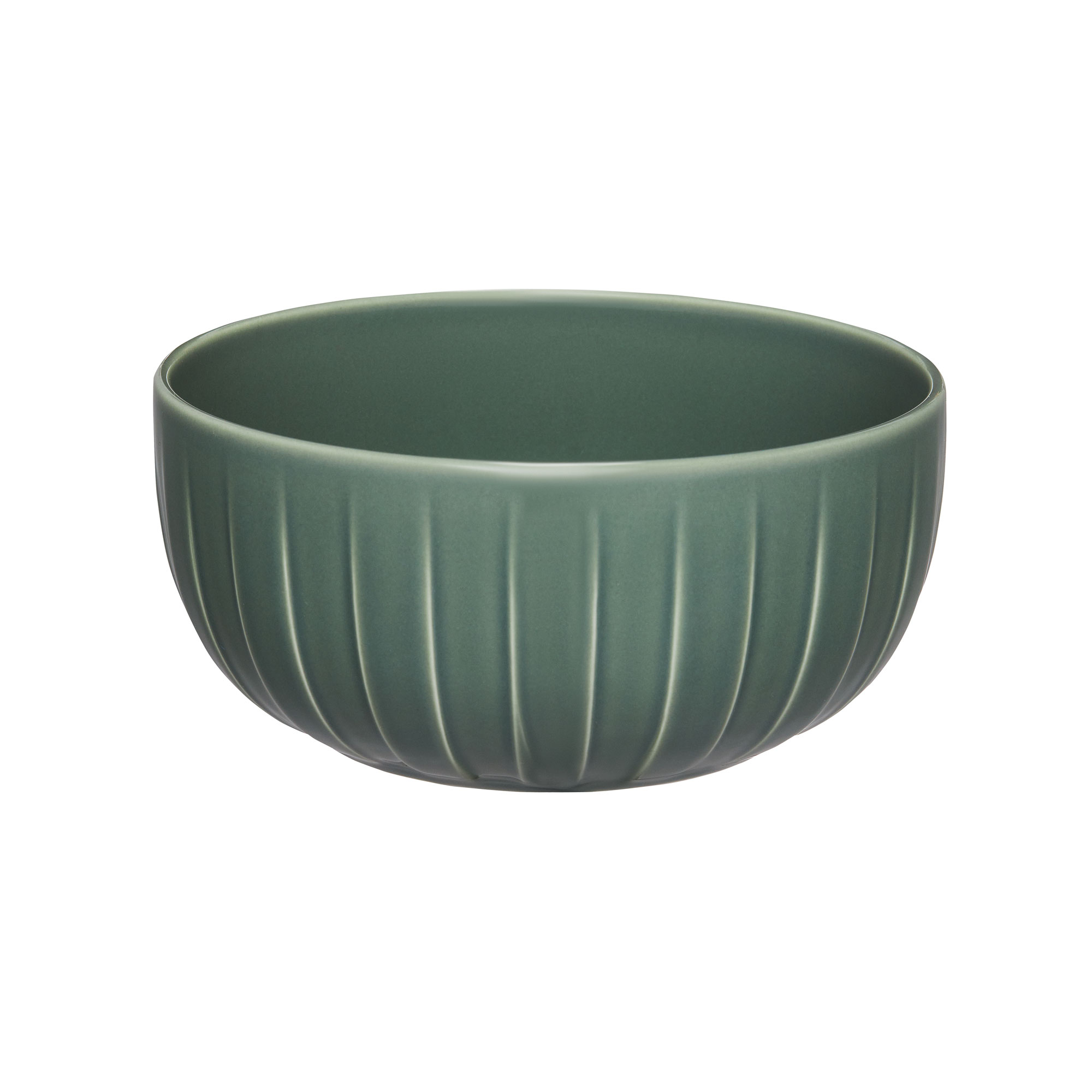 Zelená porcelánová šalátová misa Ligne 14,5 cm AMBITION