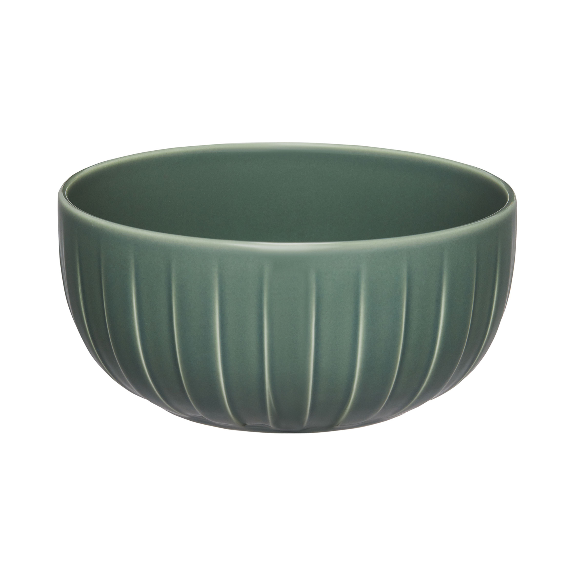 Juego de vajilla para 6 personas Ligne verde 48 piezas AMBITION