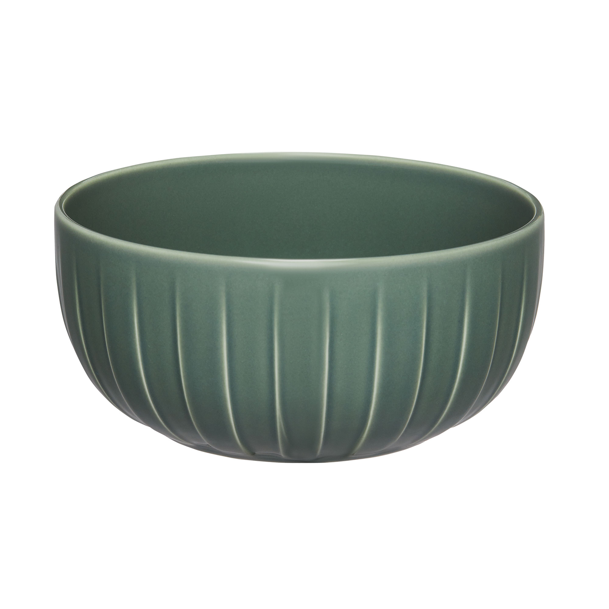 Zelená porcelánová šalátová misa Ligne 17 cm AMBITION
