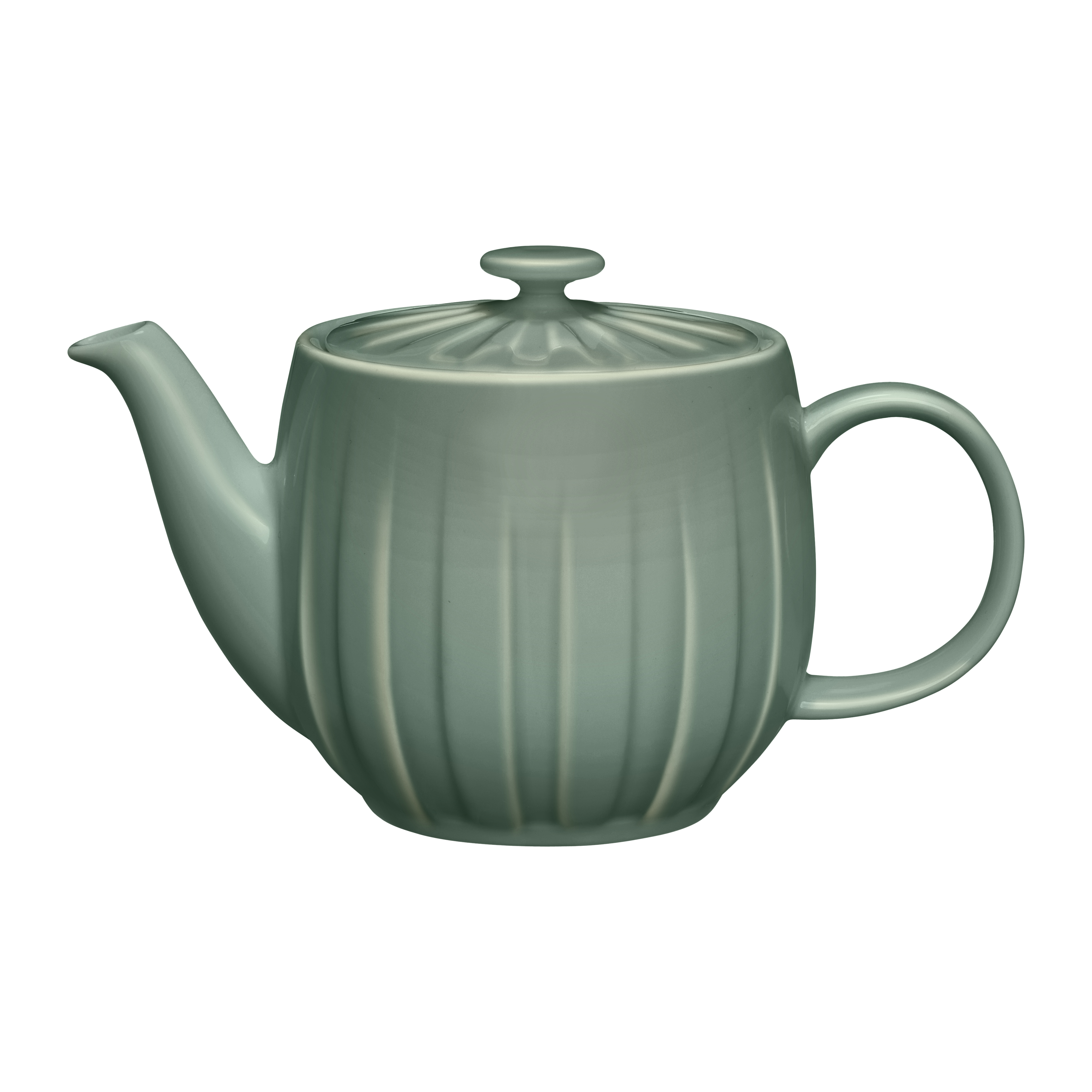 Juego de vajilla para 6 personas Ligne verde 48 piezas AMBITION