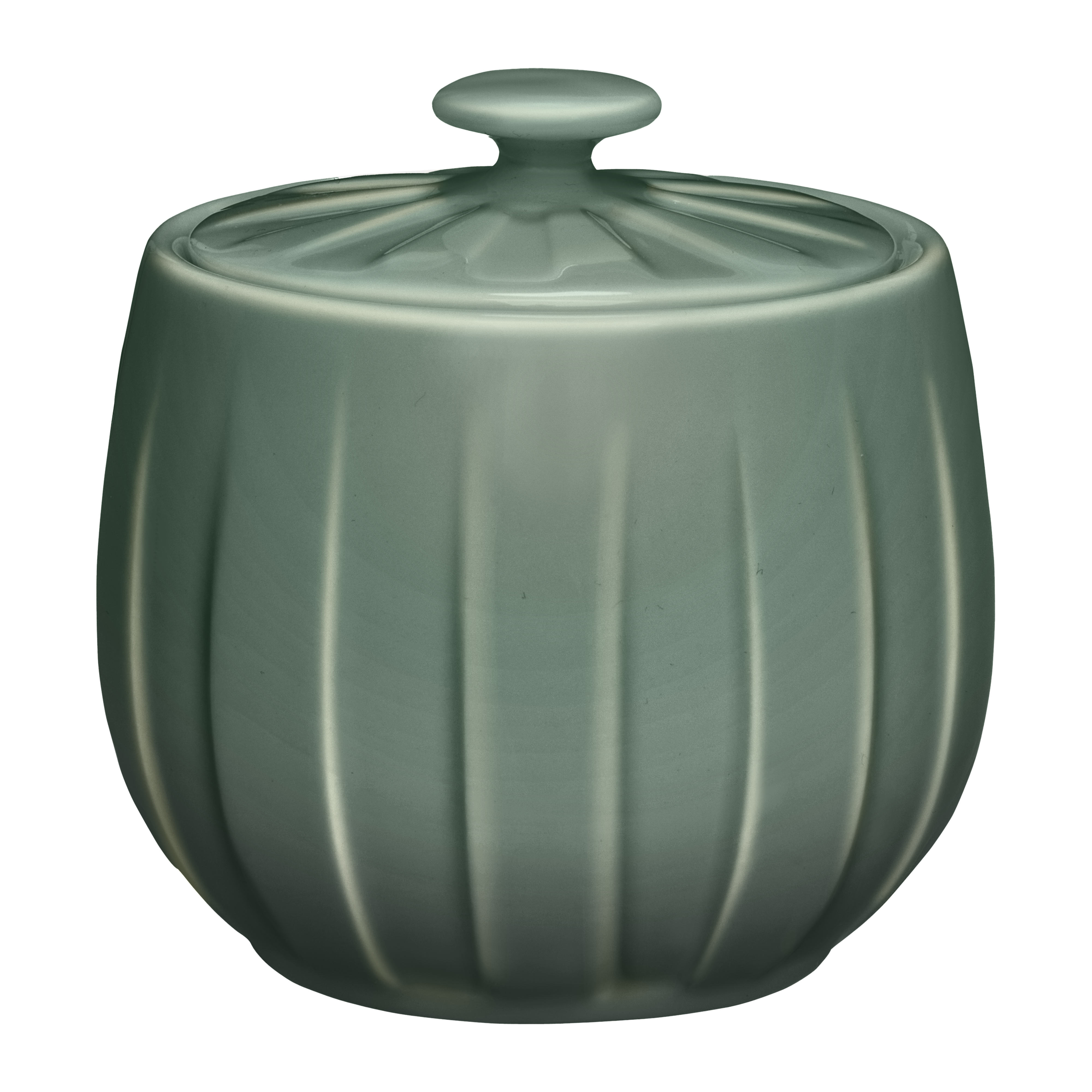 Juego de vajilla para 6 personas Ligne verde 48 piezas AMBITION