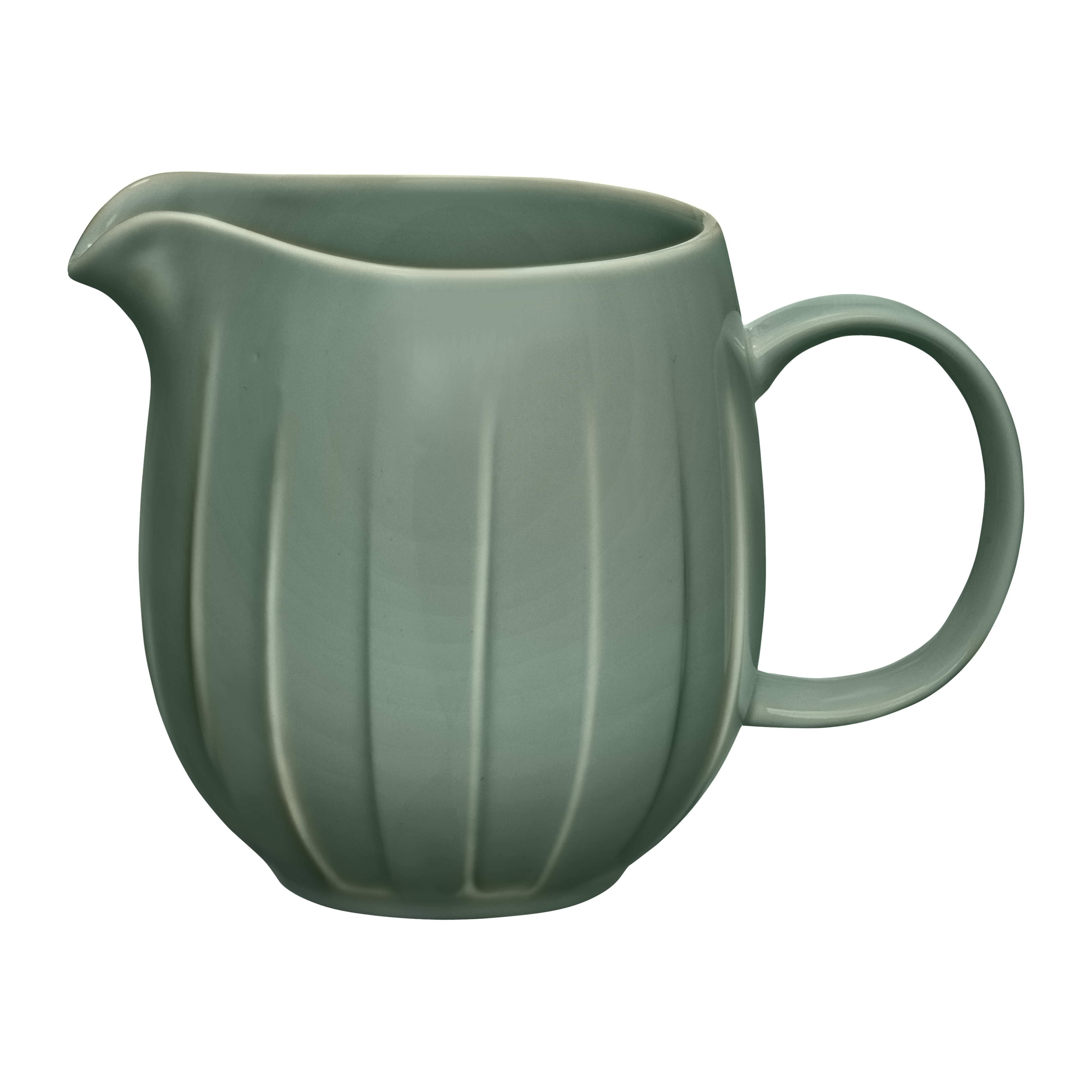 Juego de vajilla para 6 personas Ligne verde 48 piezas AMBITION