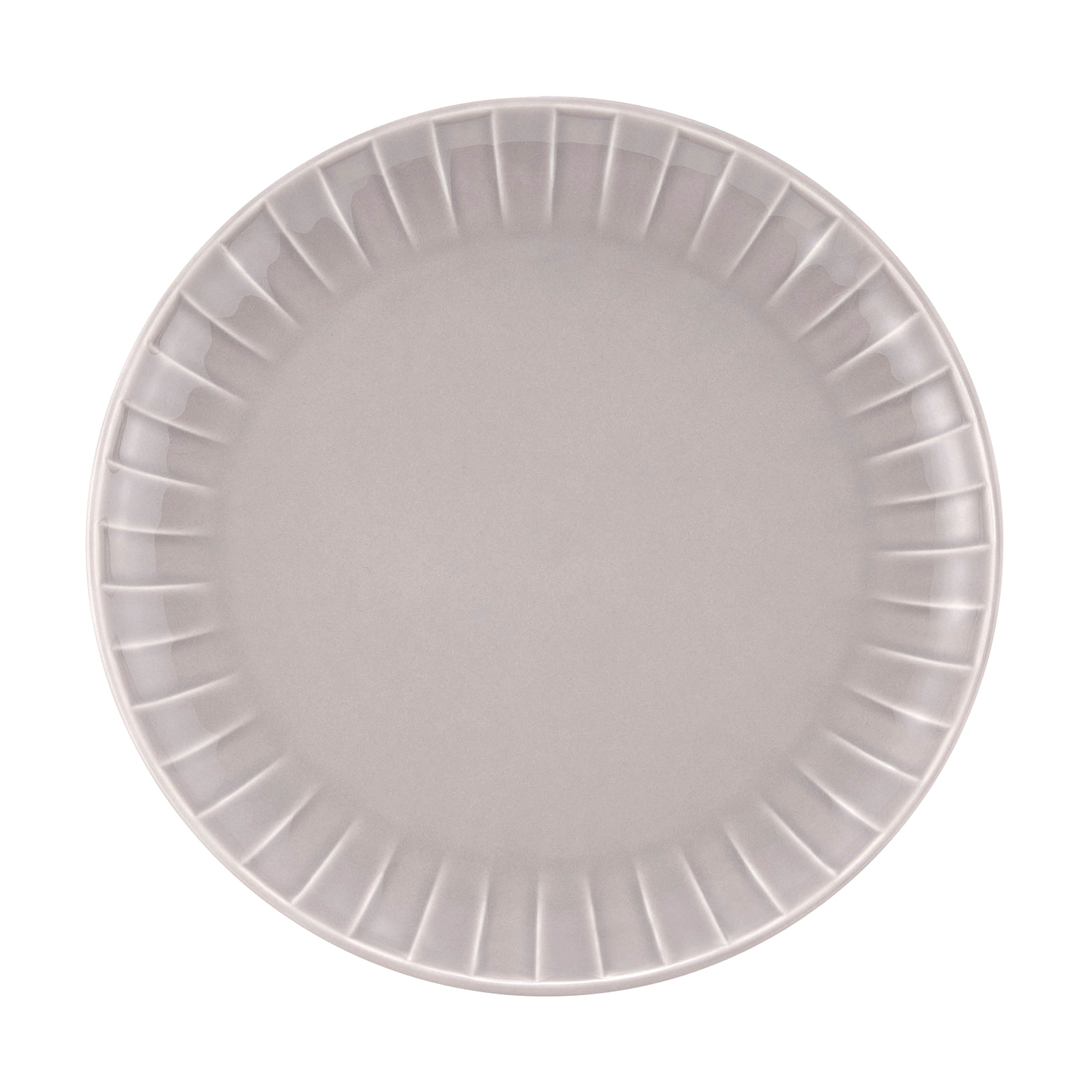 Juego de vajilla para 6 personas Ligne gris 48 piezas AMBITION