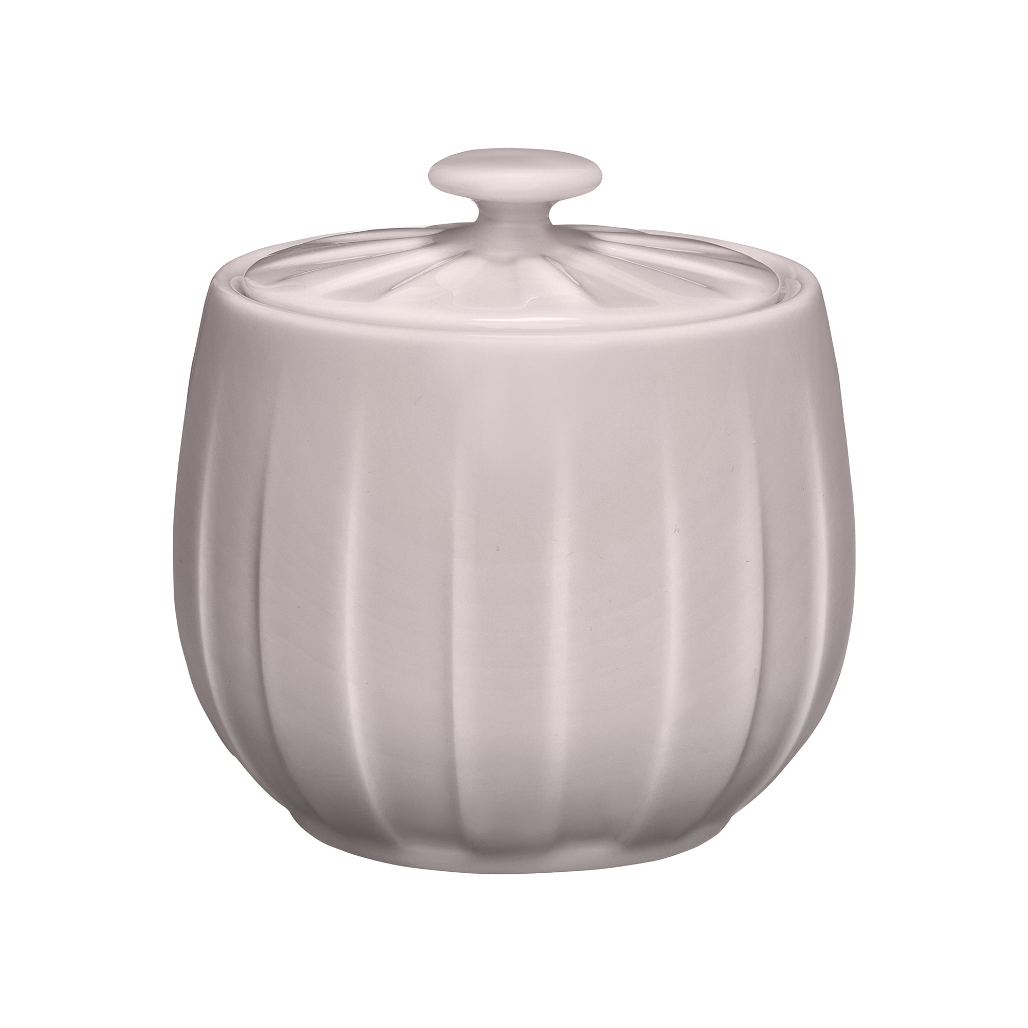 Sockerskål med lock Ligne 250 ml grå AMBITION