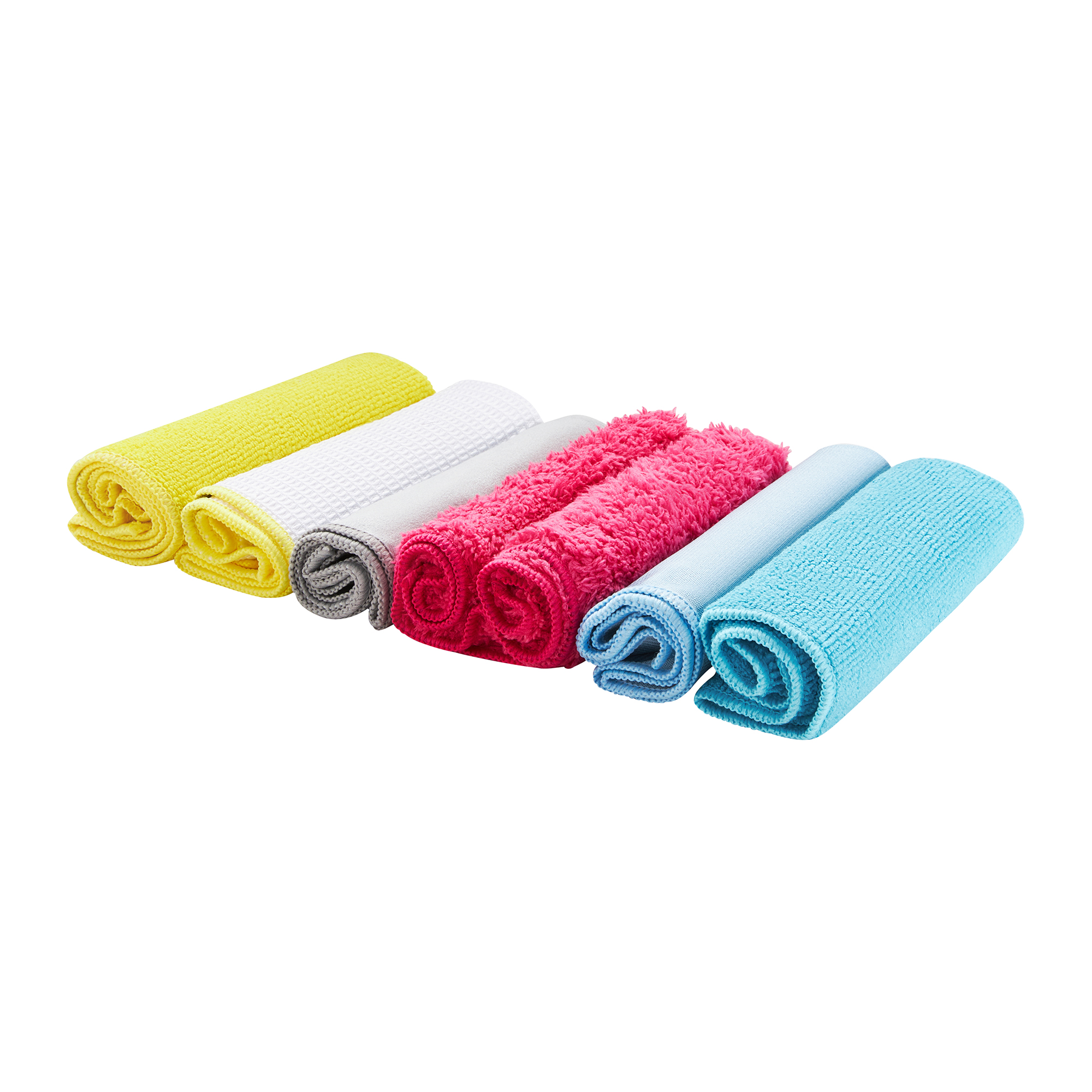 Sada 6 univerzálních utěrek z mikrovlákna Soft Fiber 30 x 30 cm VELKEA