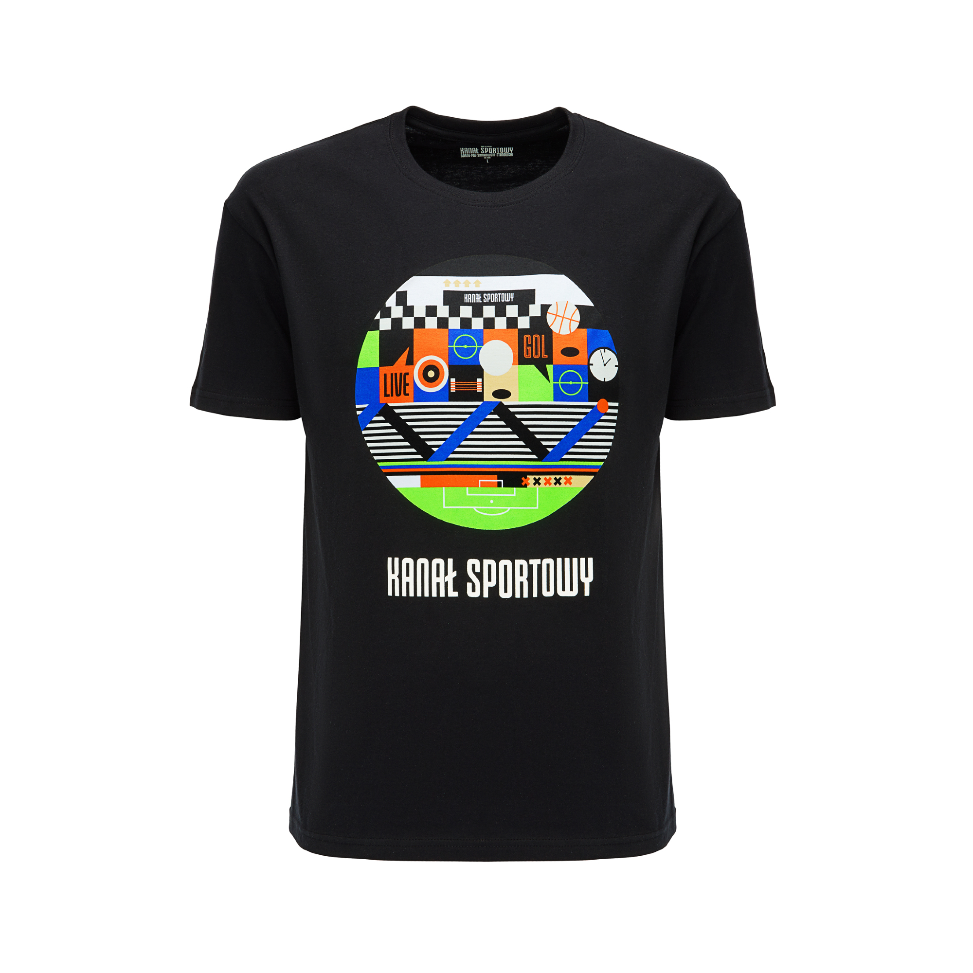 Koszulka męska Logo rozmiar L KANAŁ SPORTOWY