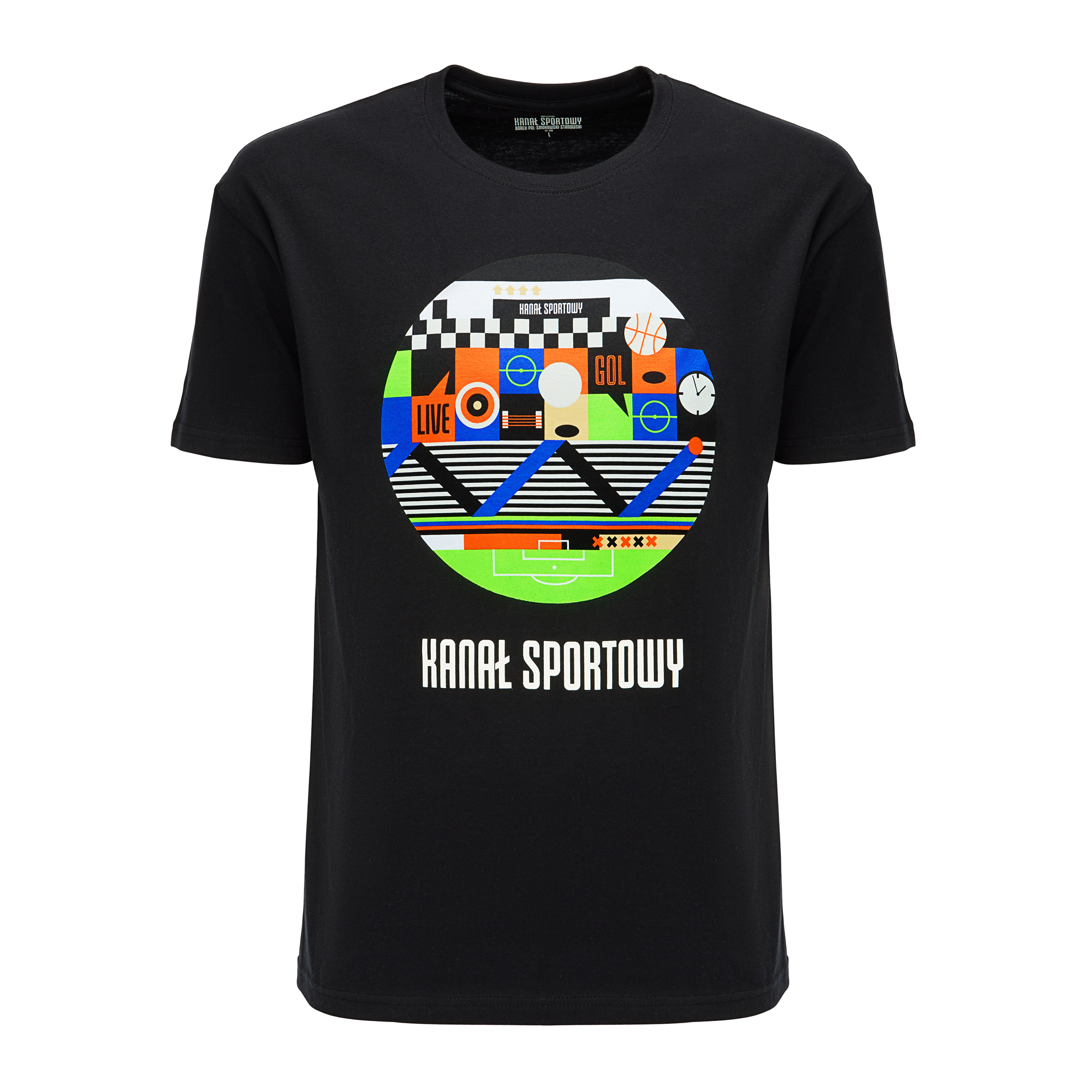 Koszulka męska Logo rozmiar XXL KANAŁ SPORTOWY