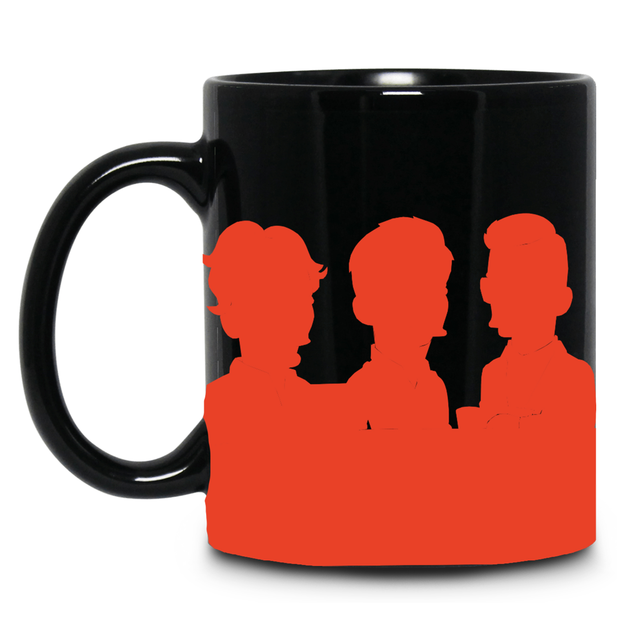 Kubek zmieniający kolor Twarze II 450 ml KANAŁ SPORTOWY