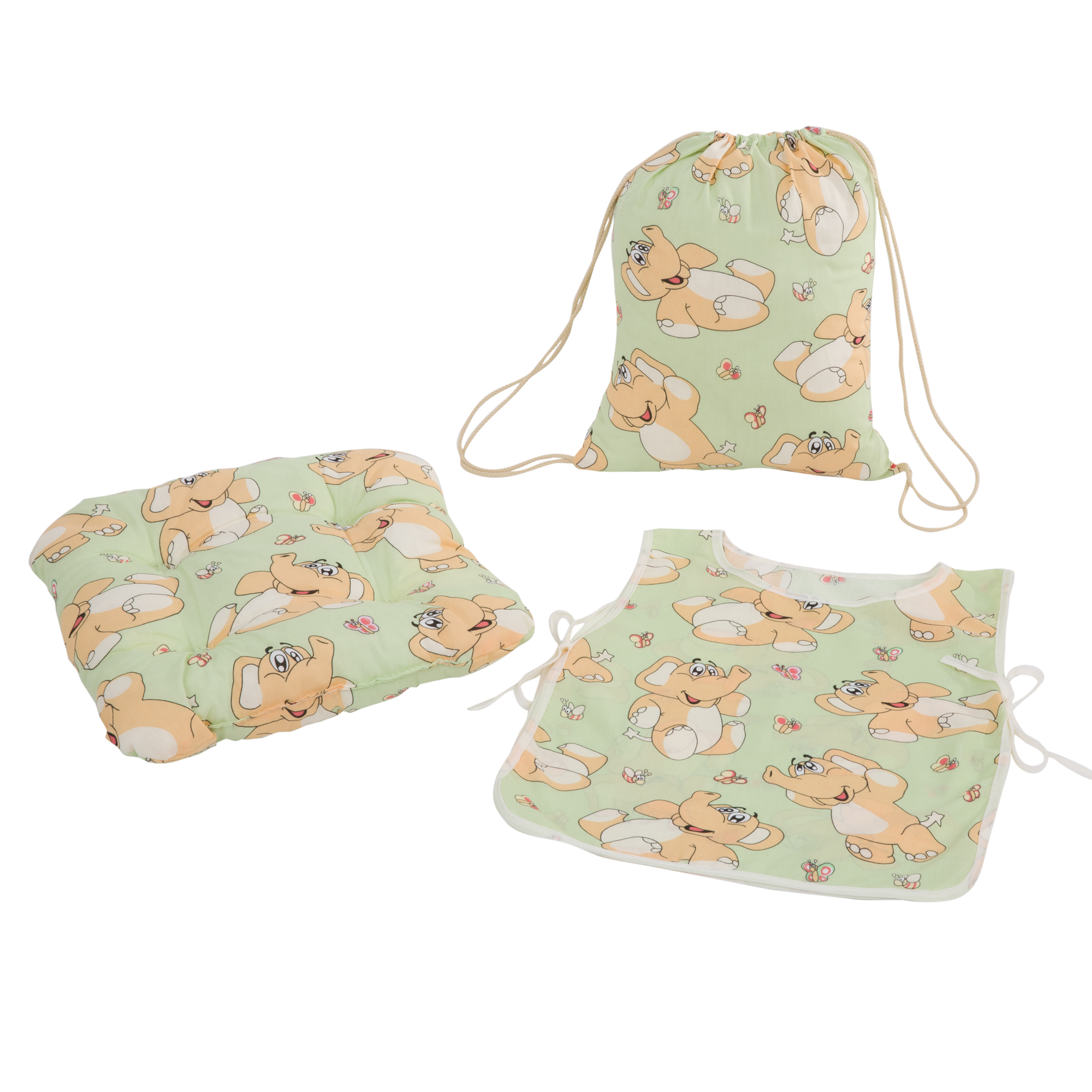 Kindergartenset  Sack / Schürze / Sitzkissen Susa I003-02PB PATIO