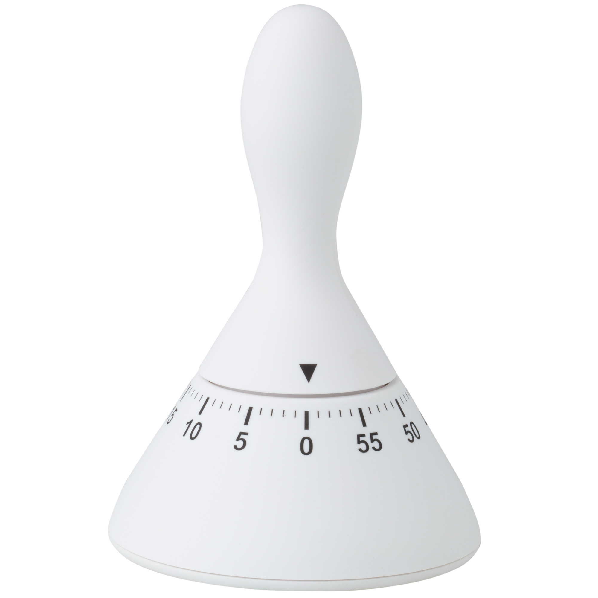 Minutnik z dziubkiem biały