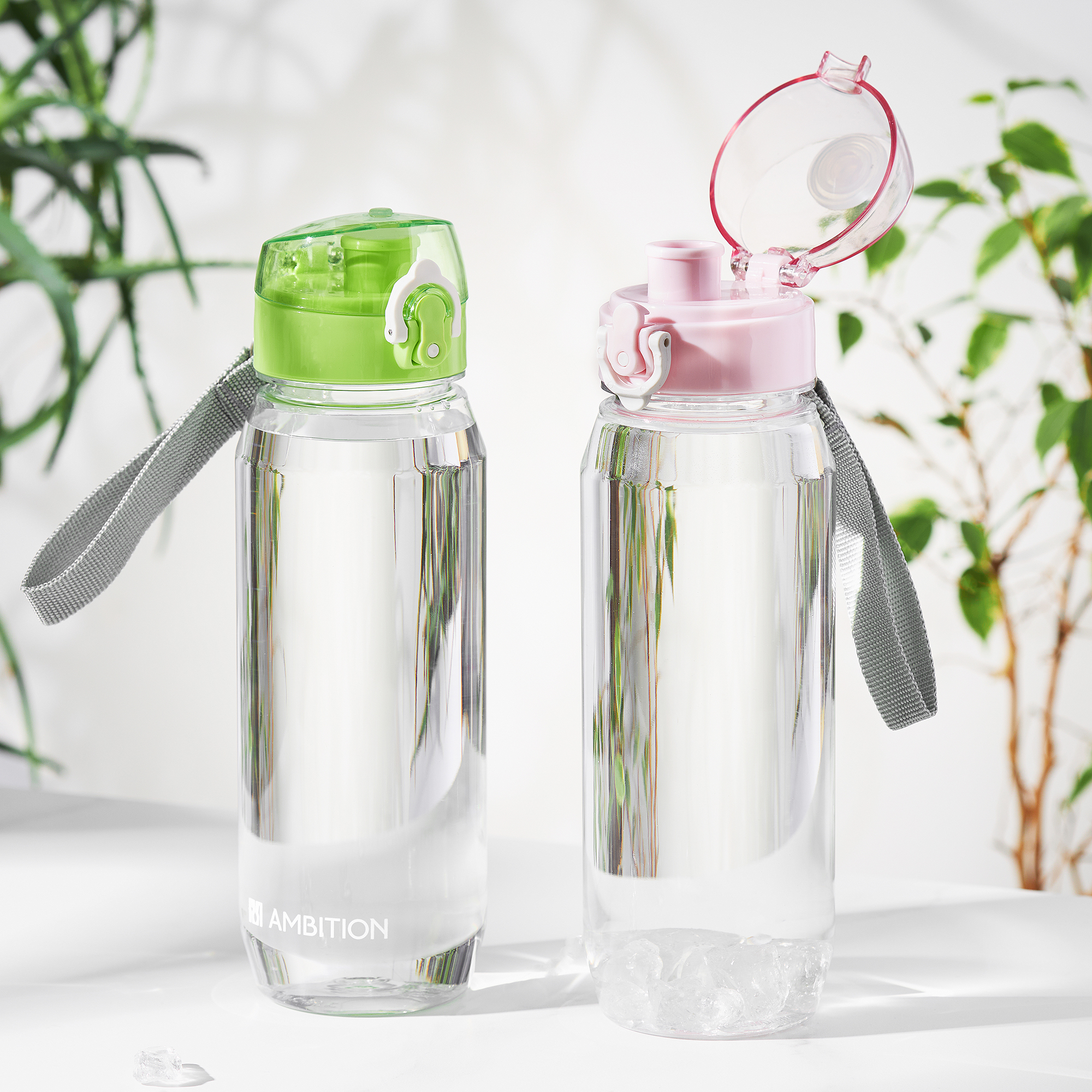 Butelka na wodę 800 ml Sporty zielona