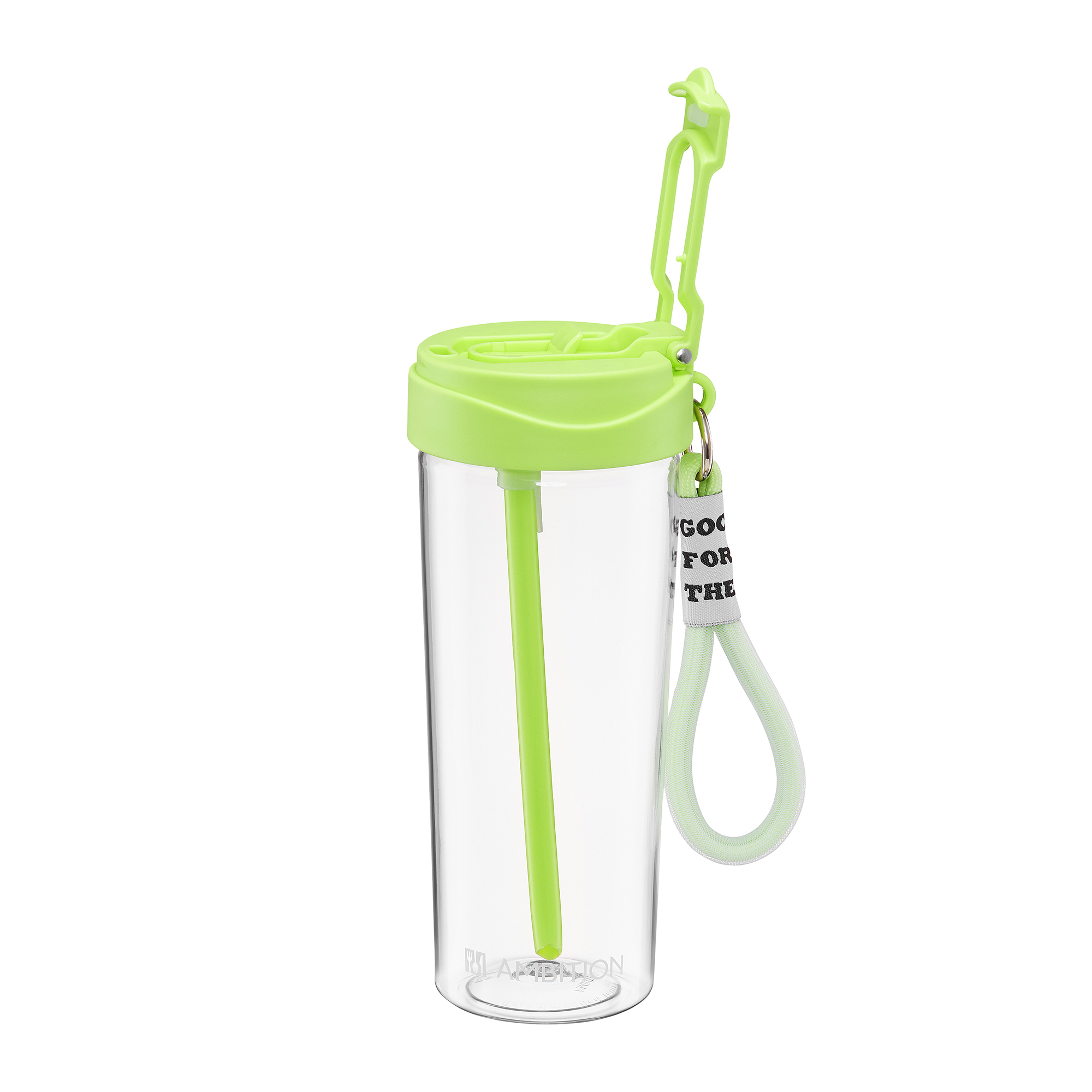 Plastová láhev na vodu Sporty Green 700 ml AMBITION