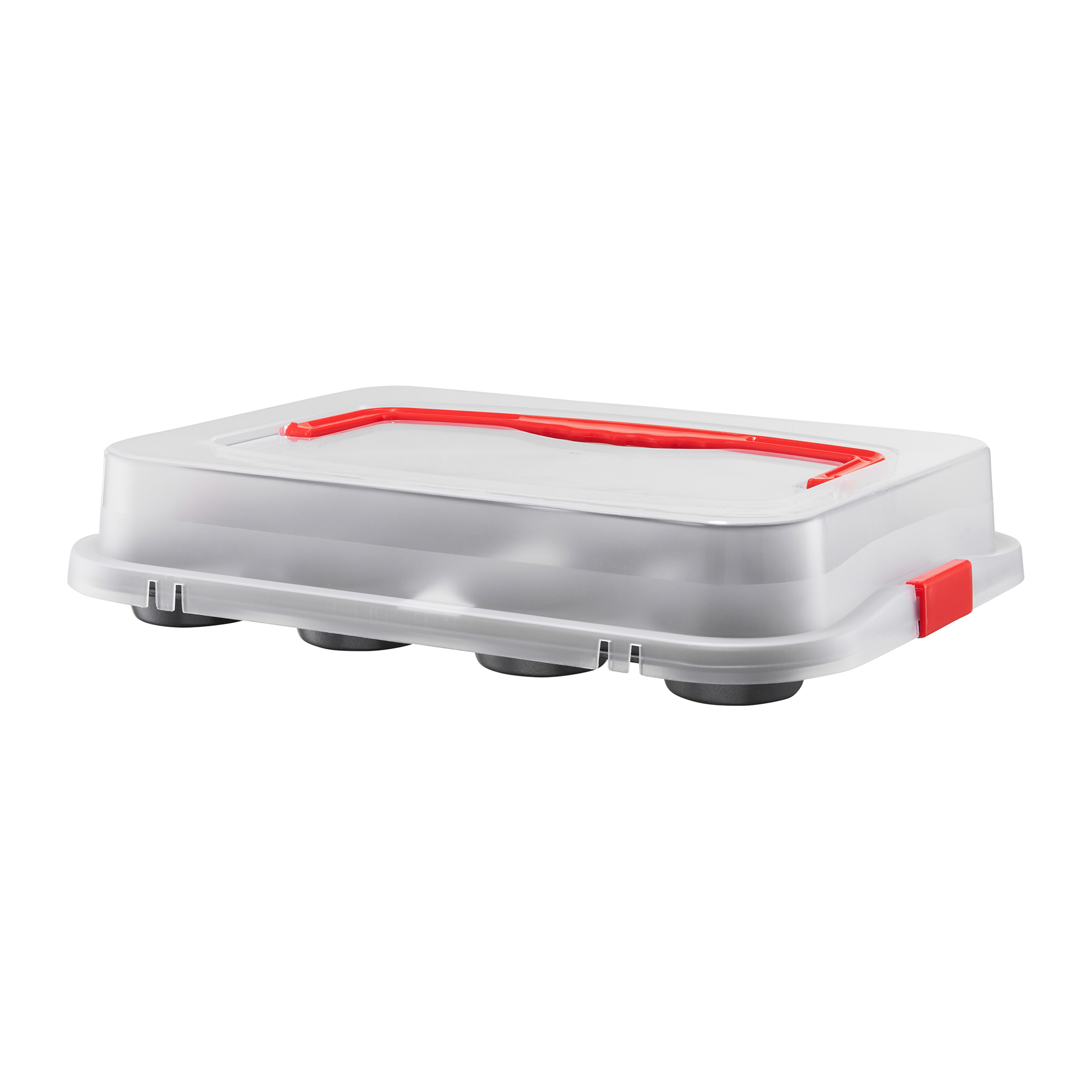 Forma na 12 muffinov Lukrecja a plastové veko s úchytom AMBITION