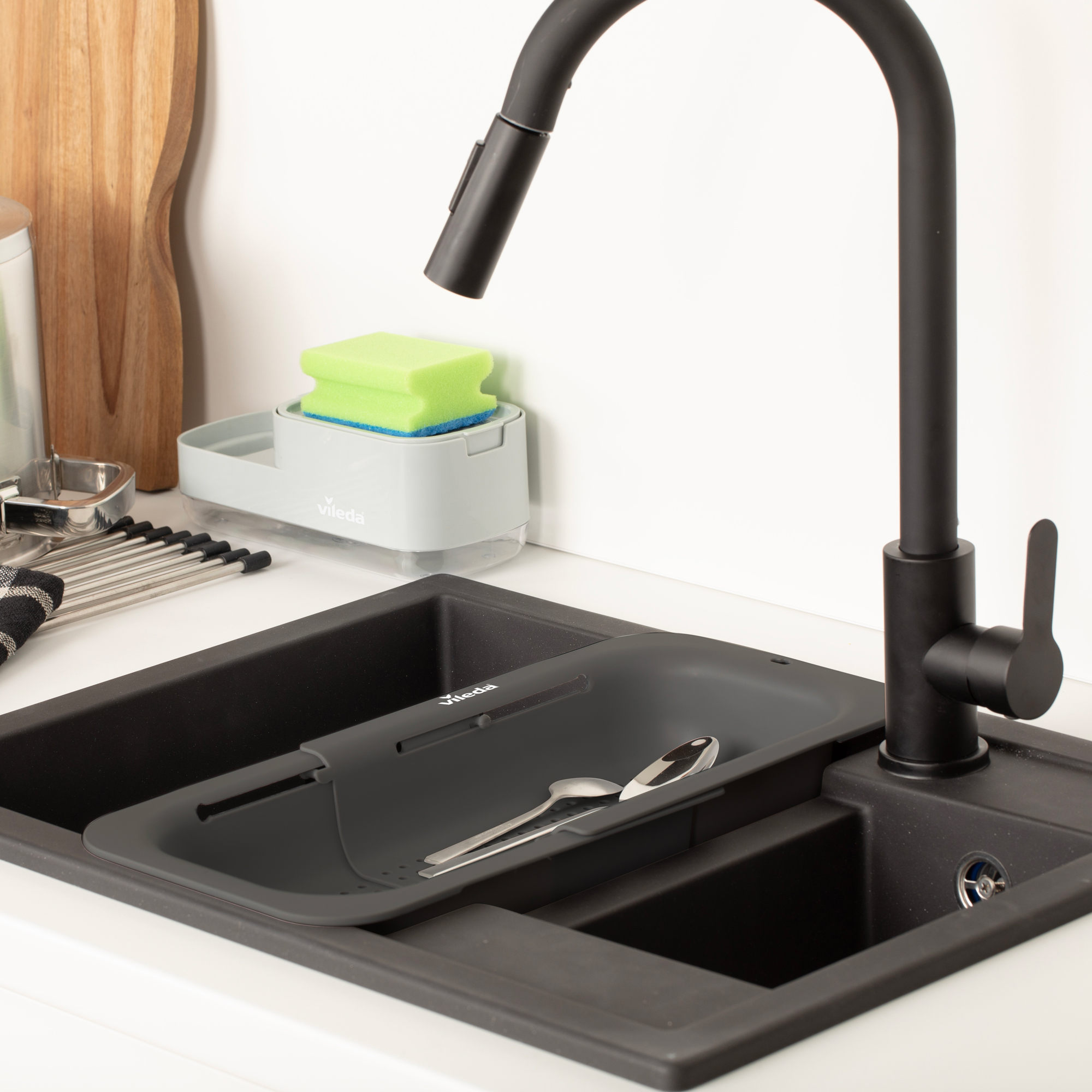 Cedník do dřezu Easy Kitchen VILEDA by Dajar