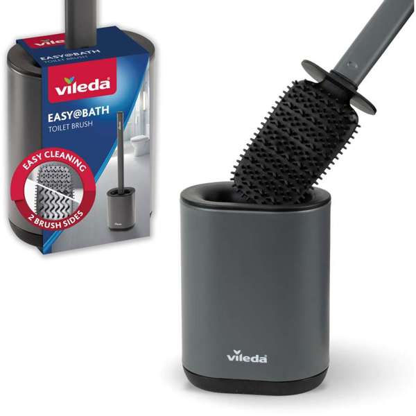 WC štětka s nádobkou Easy Bath VILEDA