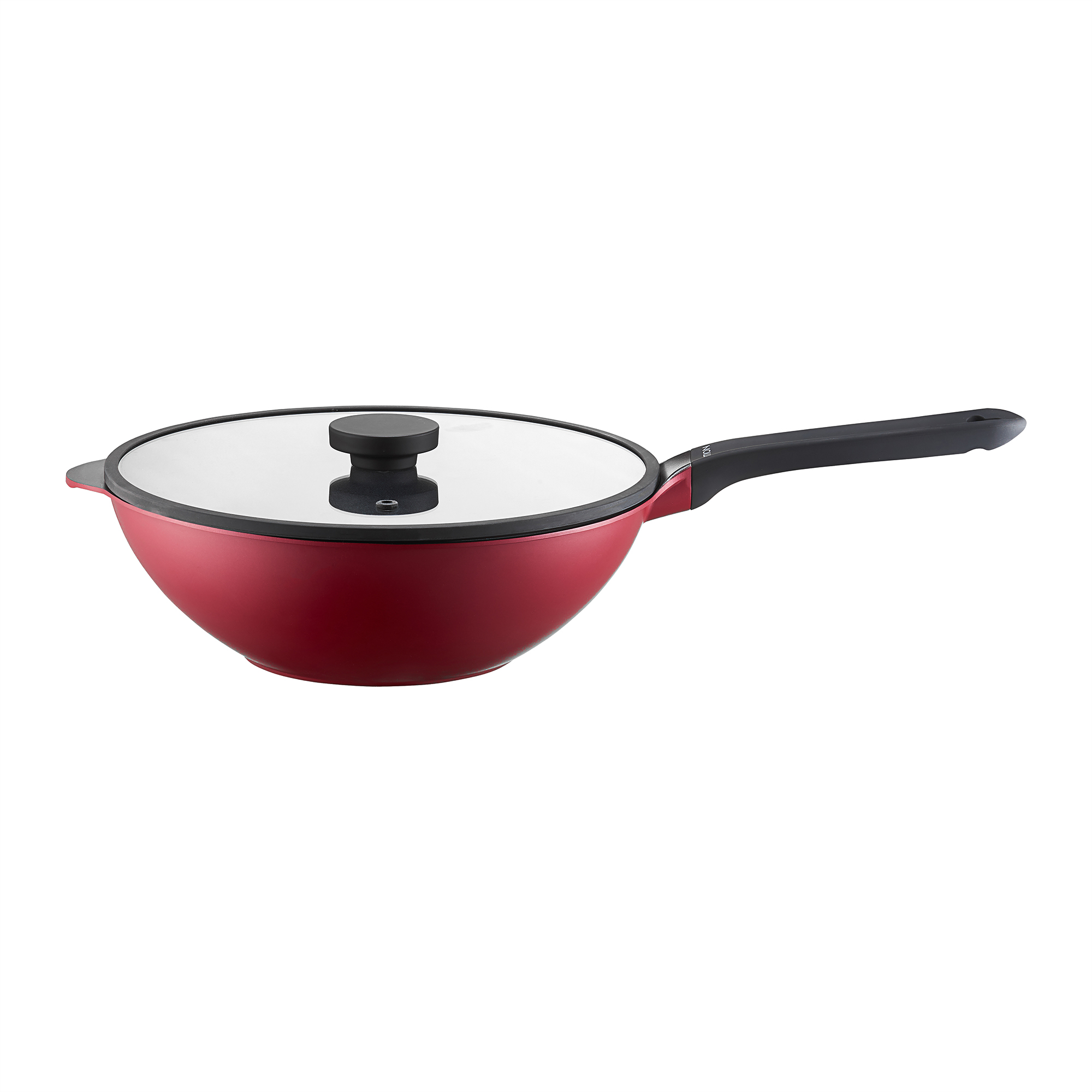 Pánev Wok s poklicí Noel Qualum Basic 30 cm AMBITION
