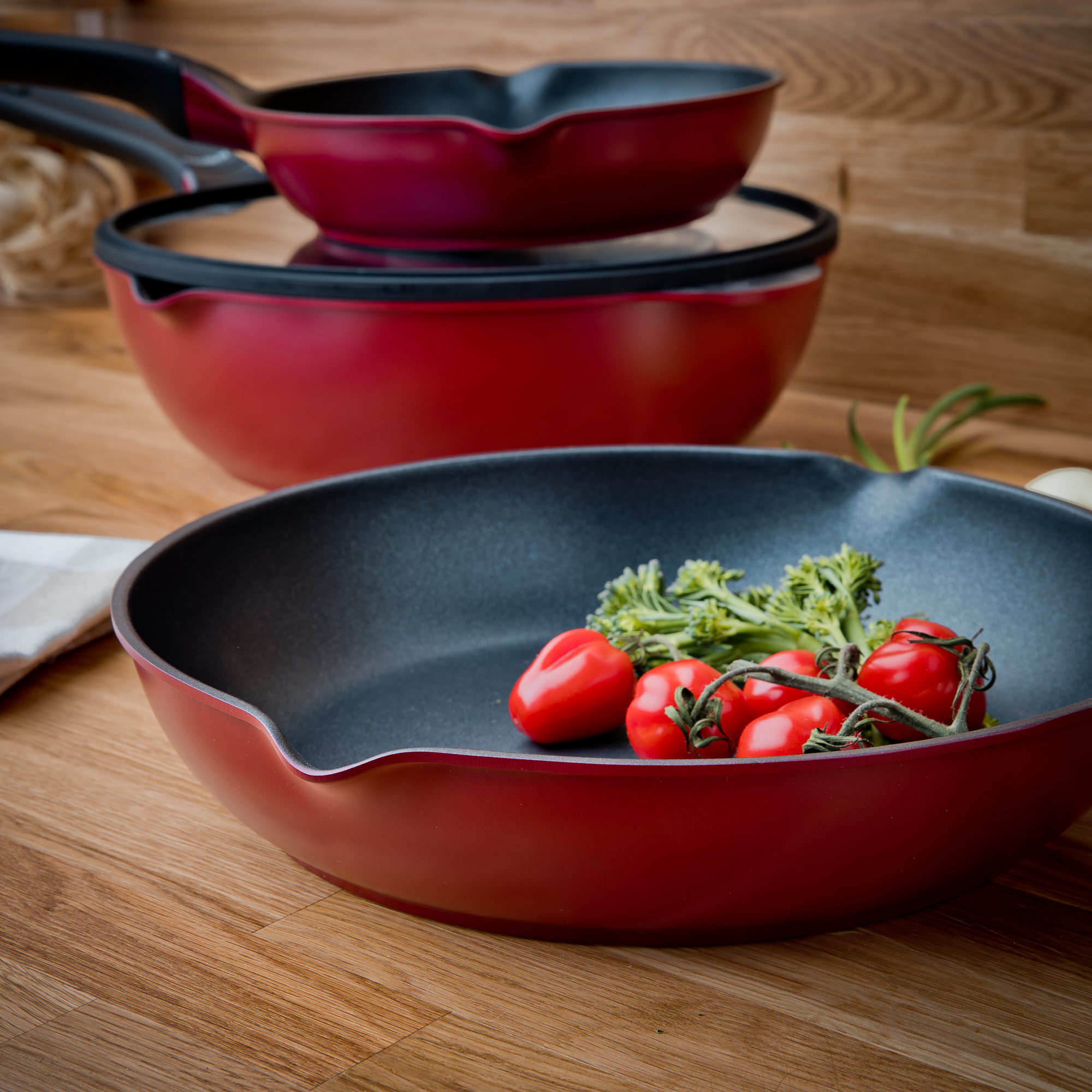 Frying pan with Qualum Basic coating Noel 26 cm AMBITION