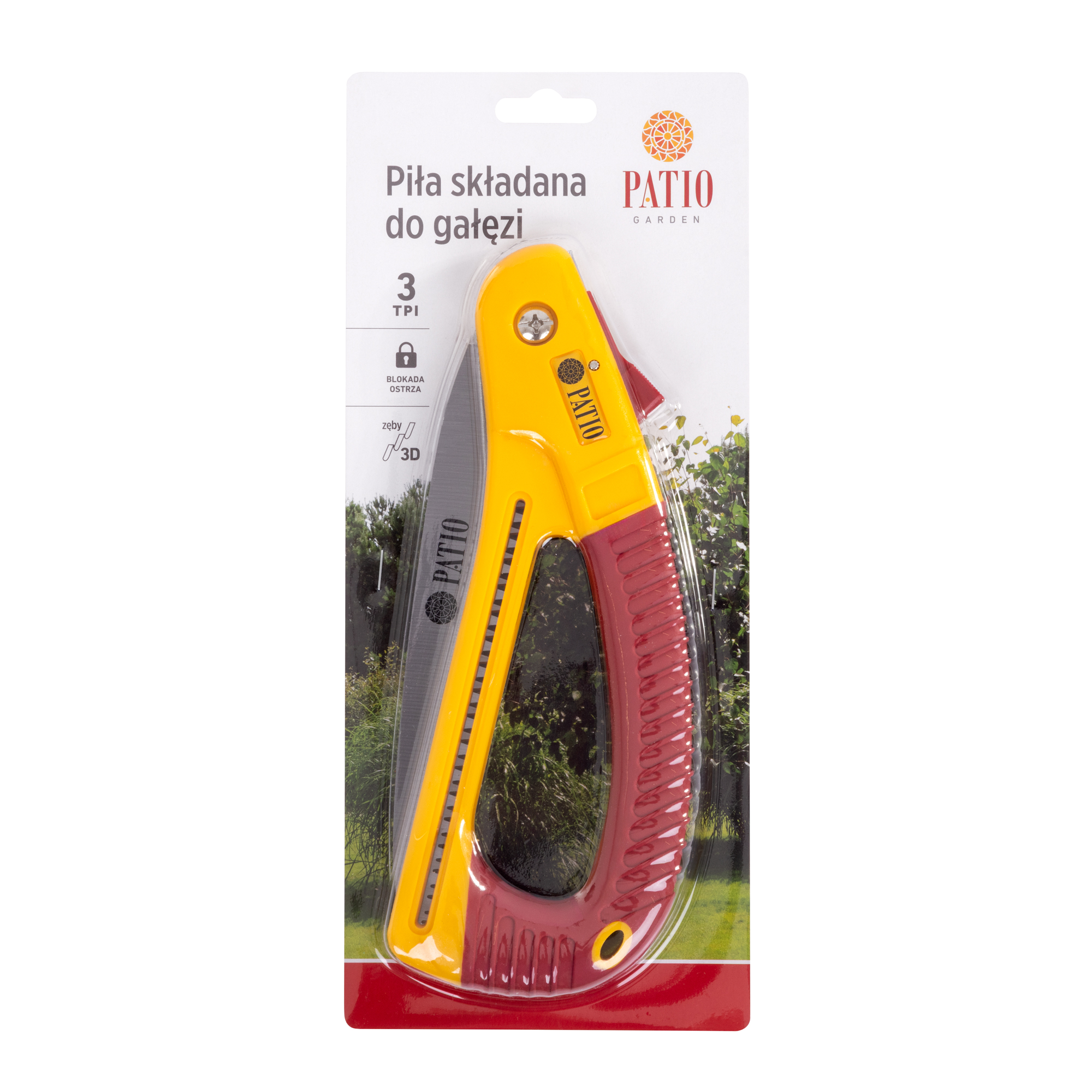 Piła składana do gałęzi 38 x 9 x 3,2 cm PATIO