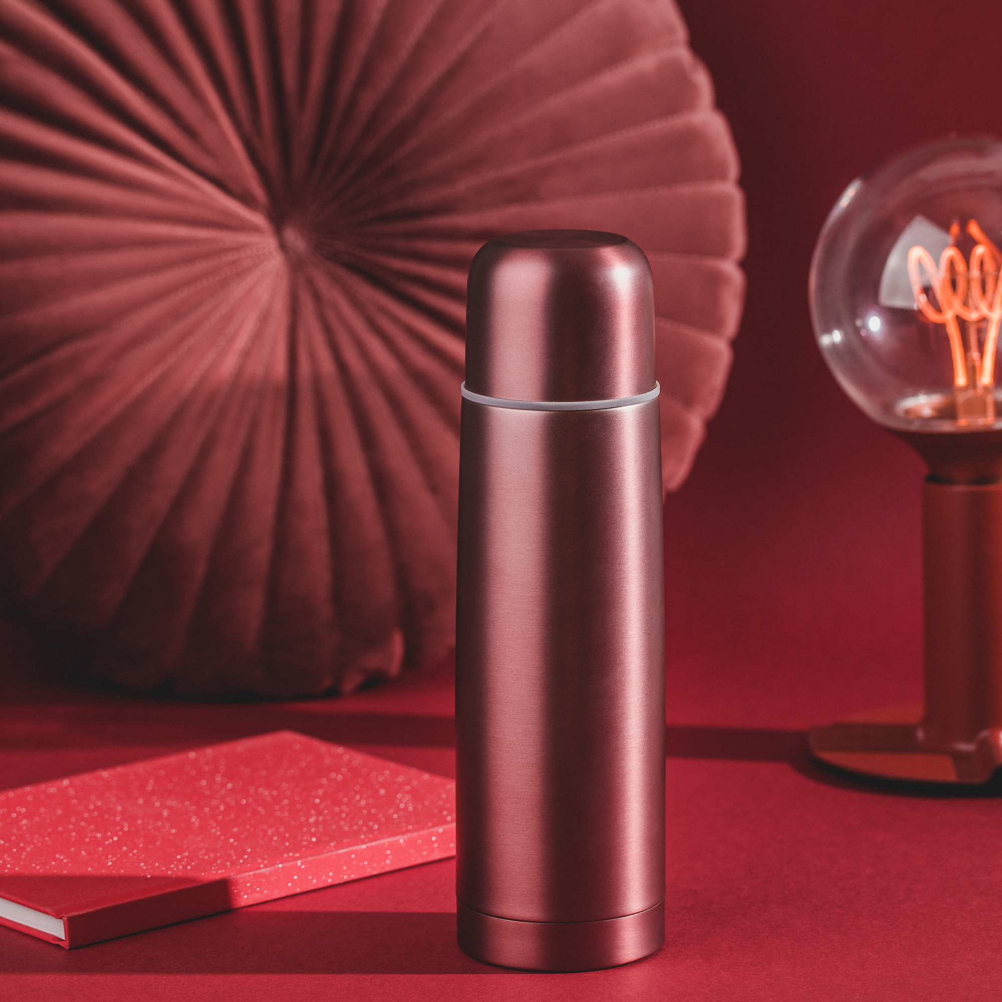 Termos Flash Light Red 1 l AMBITION