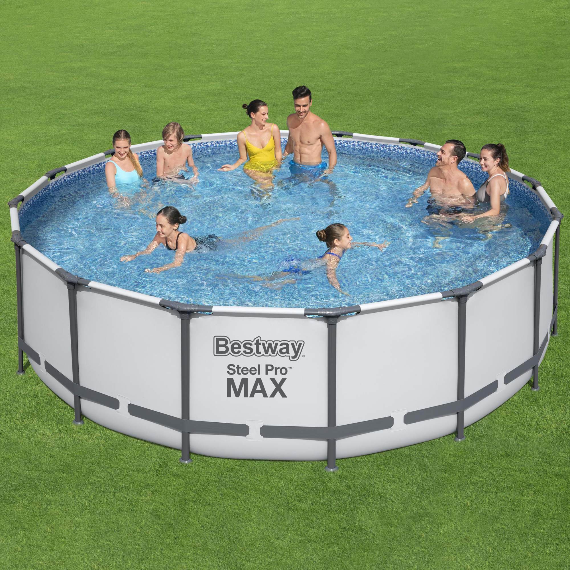 Pool Stahlrahmenbecken Steel Pro Max 488 x 122 cm  19480 l BESTWAY
