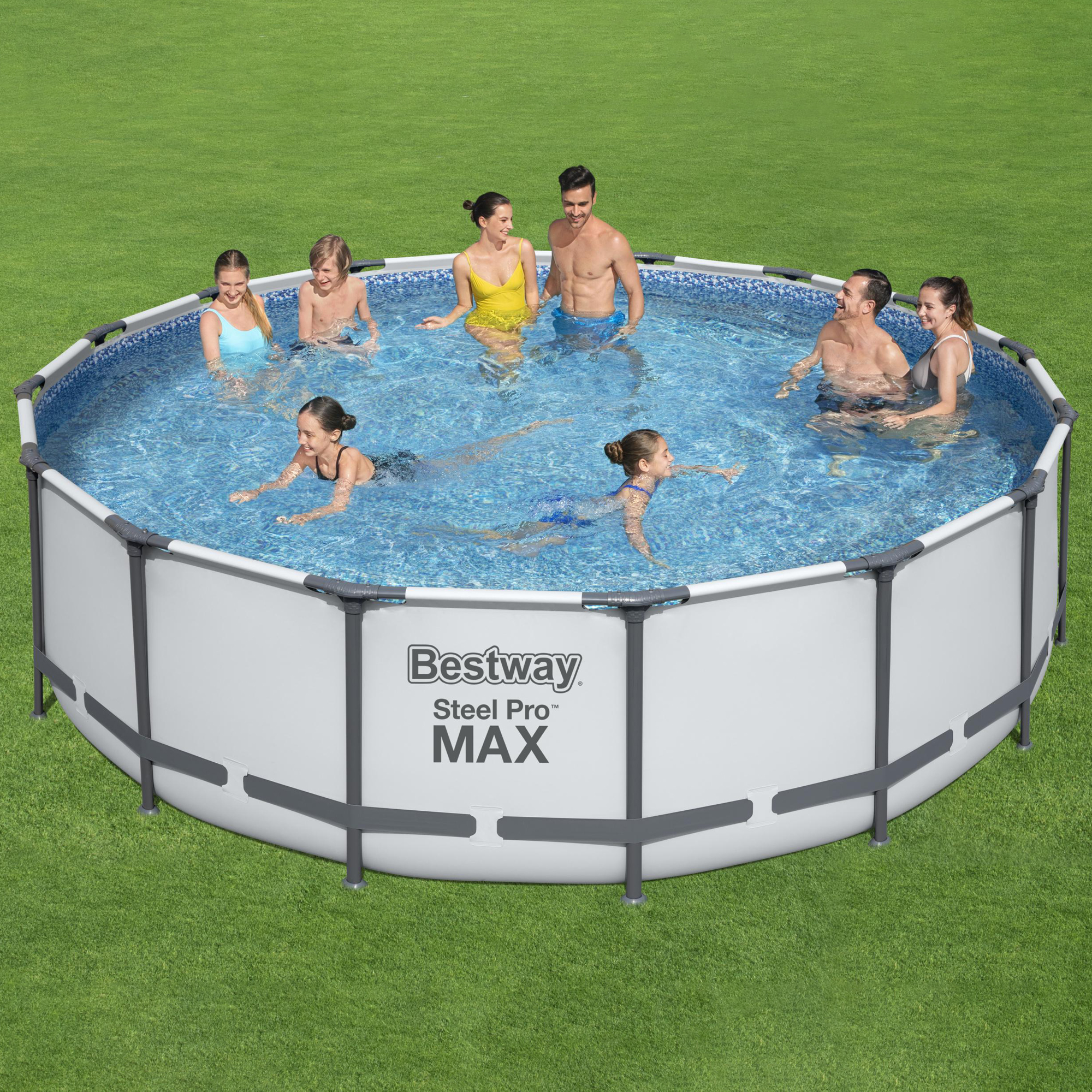 Nadzemní bazén Steel Pro Max 5v1 488 x 122 cm 19480 l BESTWAY