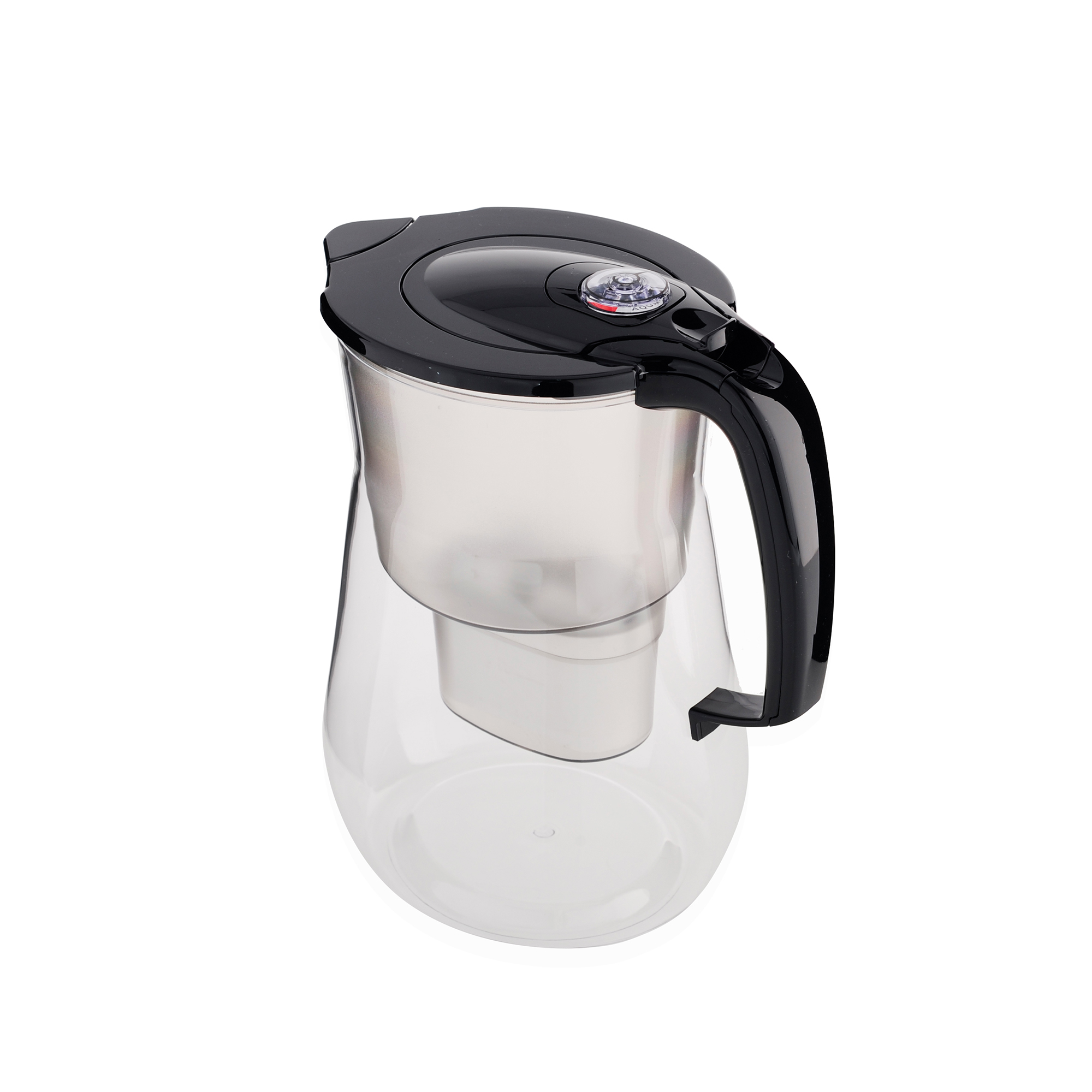 Vattenfilterkanna Onyx 4,2 l + 3 Aquaphor B25 filterpatroner svart AQUAPHOR