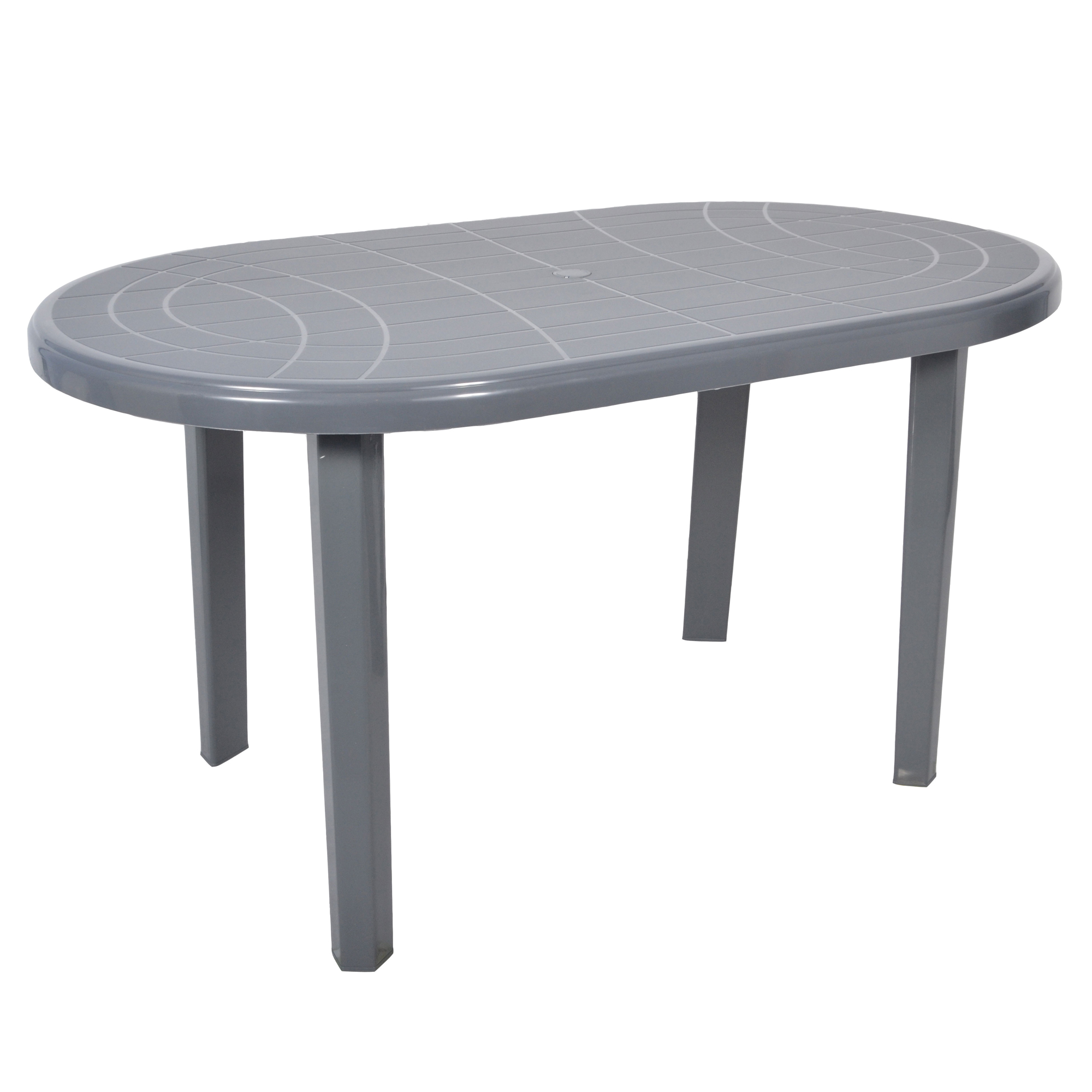 Gartentisch Jantar grau 135 x 80 cm OŁER
