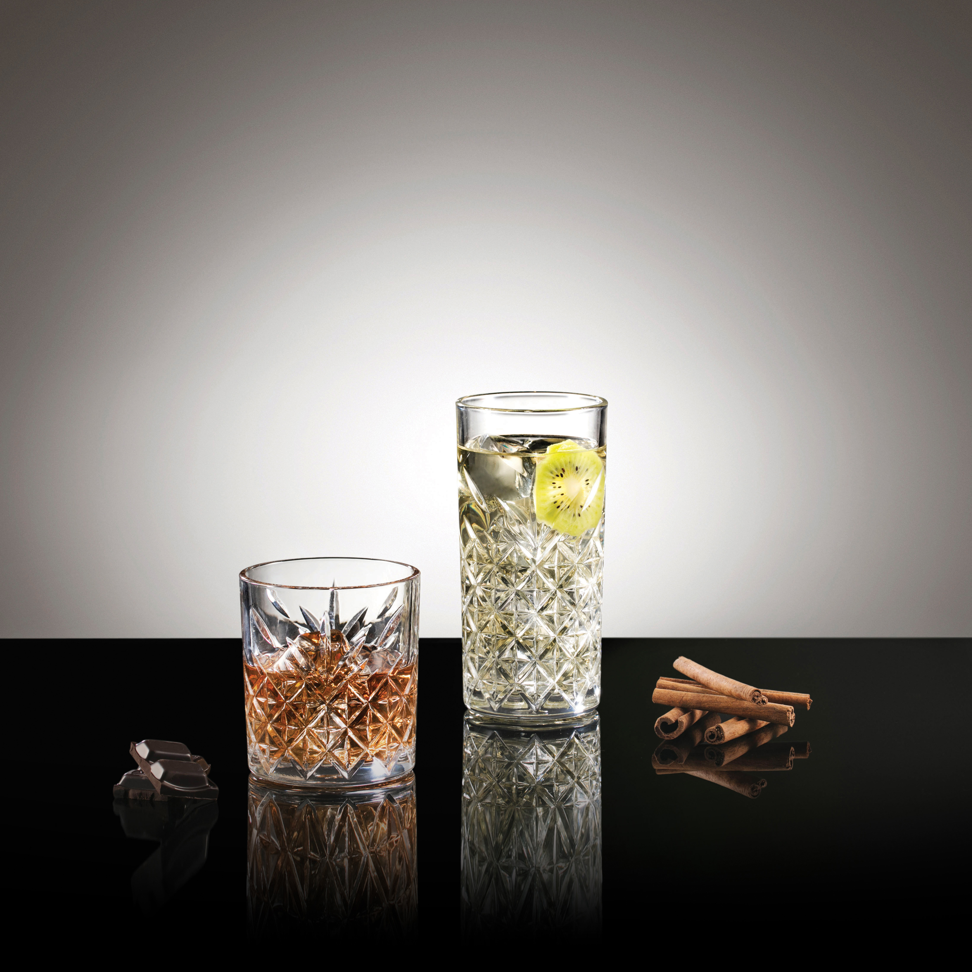 Set di 4 bicchieri bassi Timeless 34,5 cl PASABAHCE