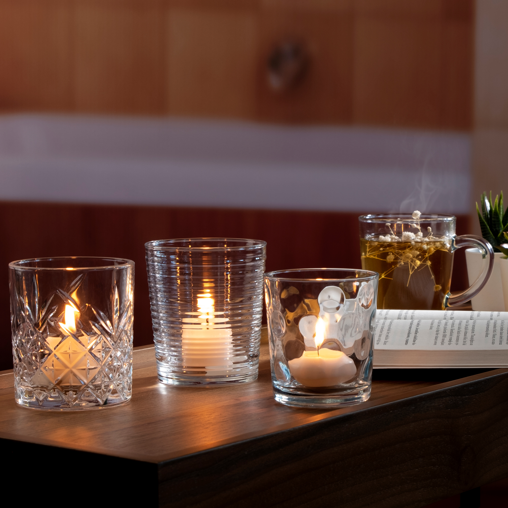 Set di 4 bicchieri bassi Timeless 34,5 cl PASABAHCE