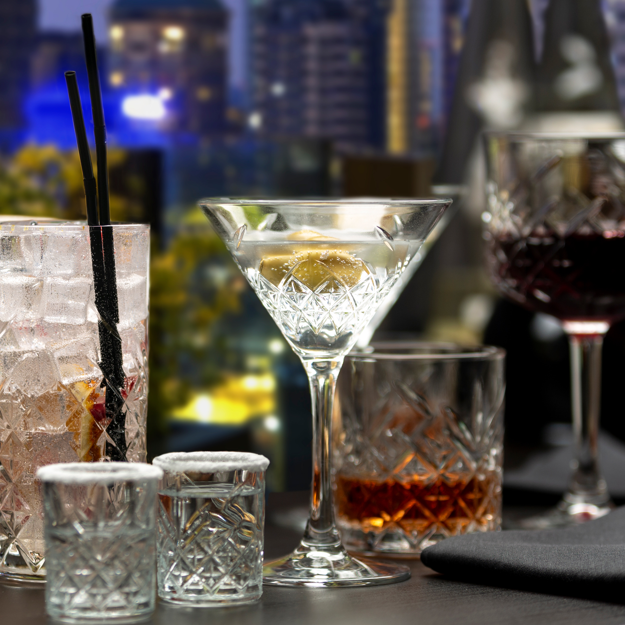 Sada 4 sklenic na martini Timeless 230 ml PASABAHCE