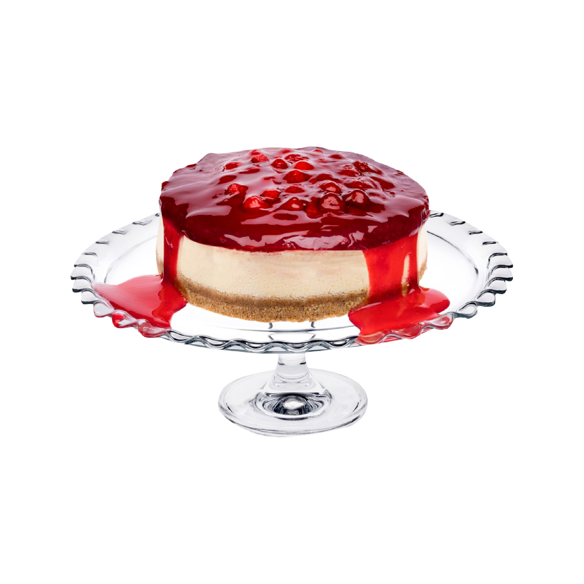 Servírovací tác na nožce Petite Patisserie 26,4 cm PASABAHCE