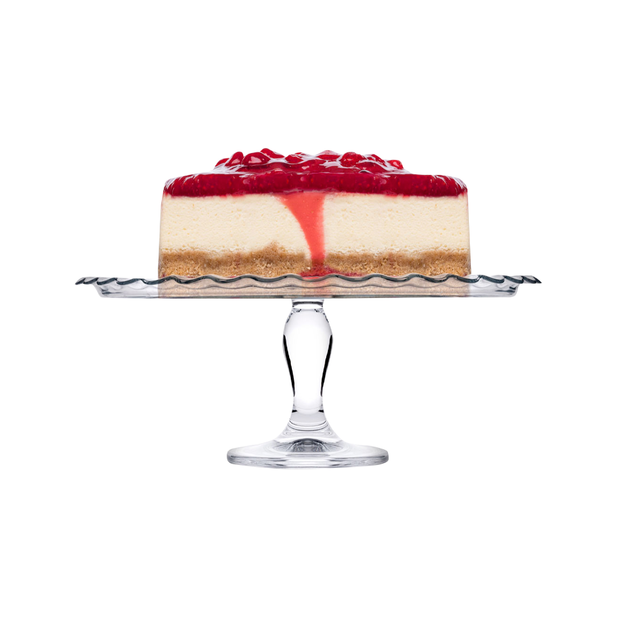 Servírovací tác na nožce Petite Patisserie 26,4 cm PASABAHCE