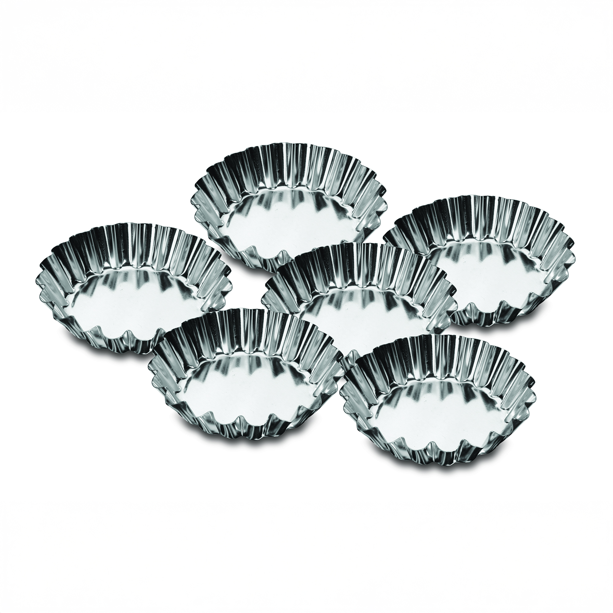 Sada 6 formičiek na tartaletky 9 cm SNB