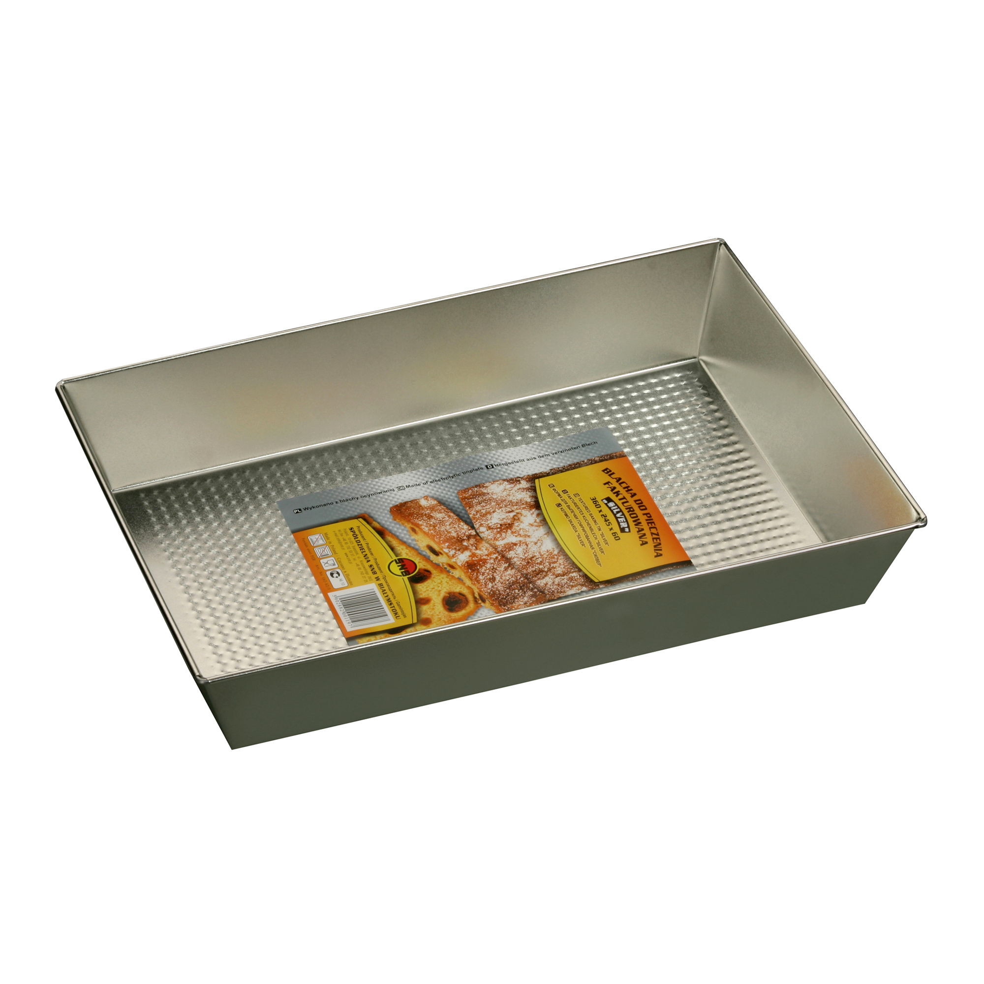 Kastenform 36 x 24,5 x 6 cm SNB