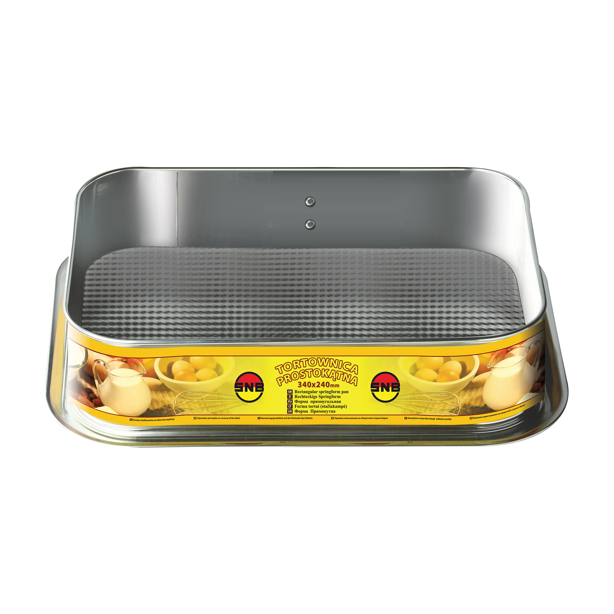 Rectangular springform pan 34 x 24 cm SNB