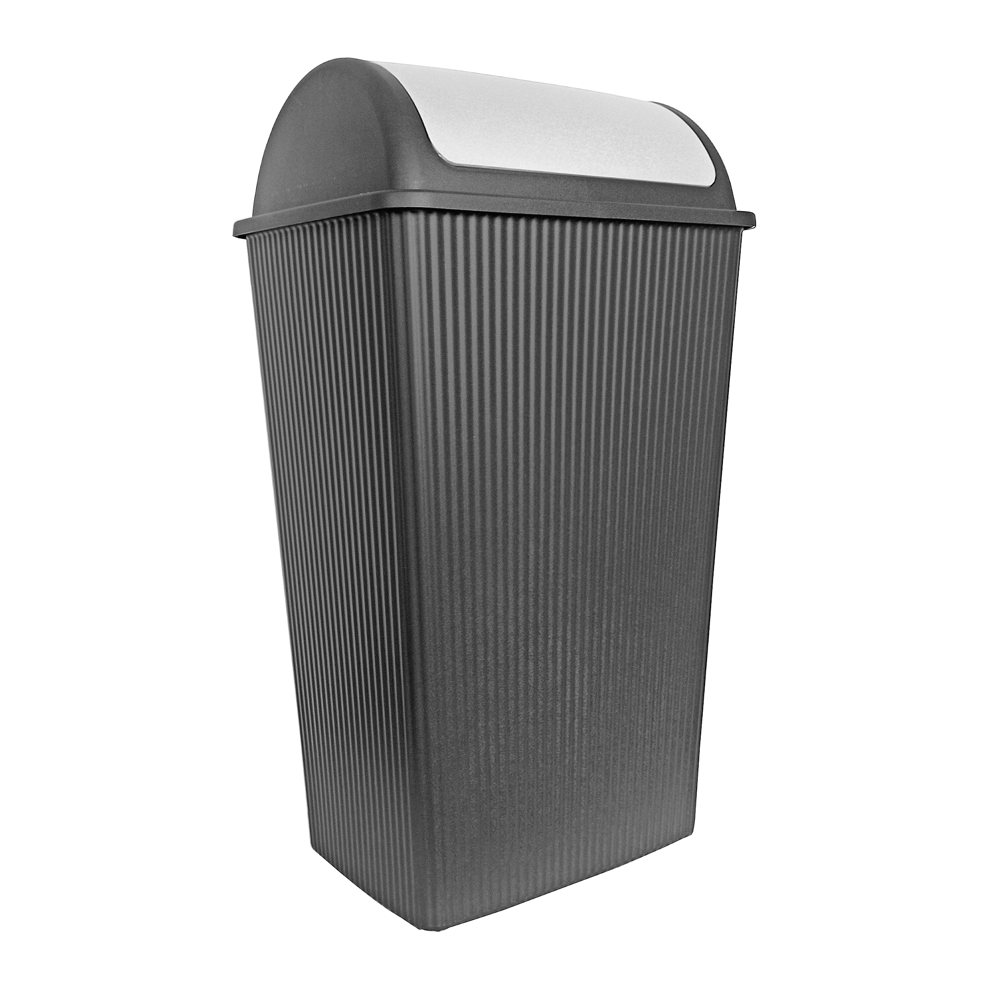 Kosz na śmieci Curly 45 l antracytowy DOMOTTI