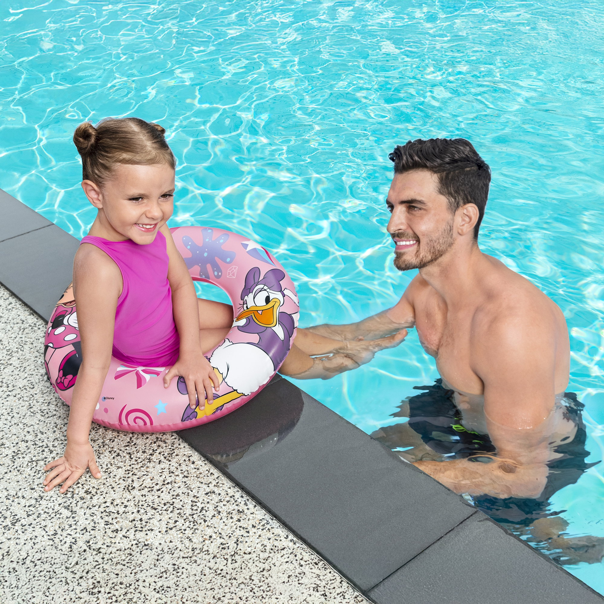 Nafukovací kruh Minnie 56 cm MIX VZORŮ BESTWAY