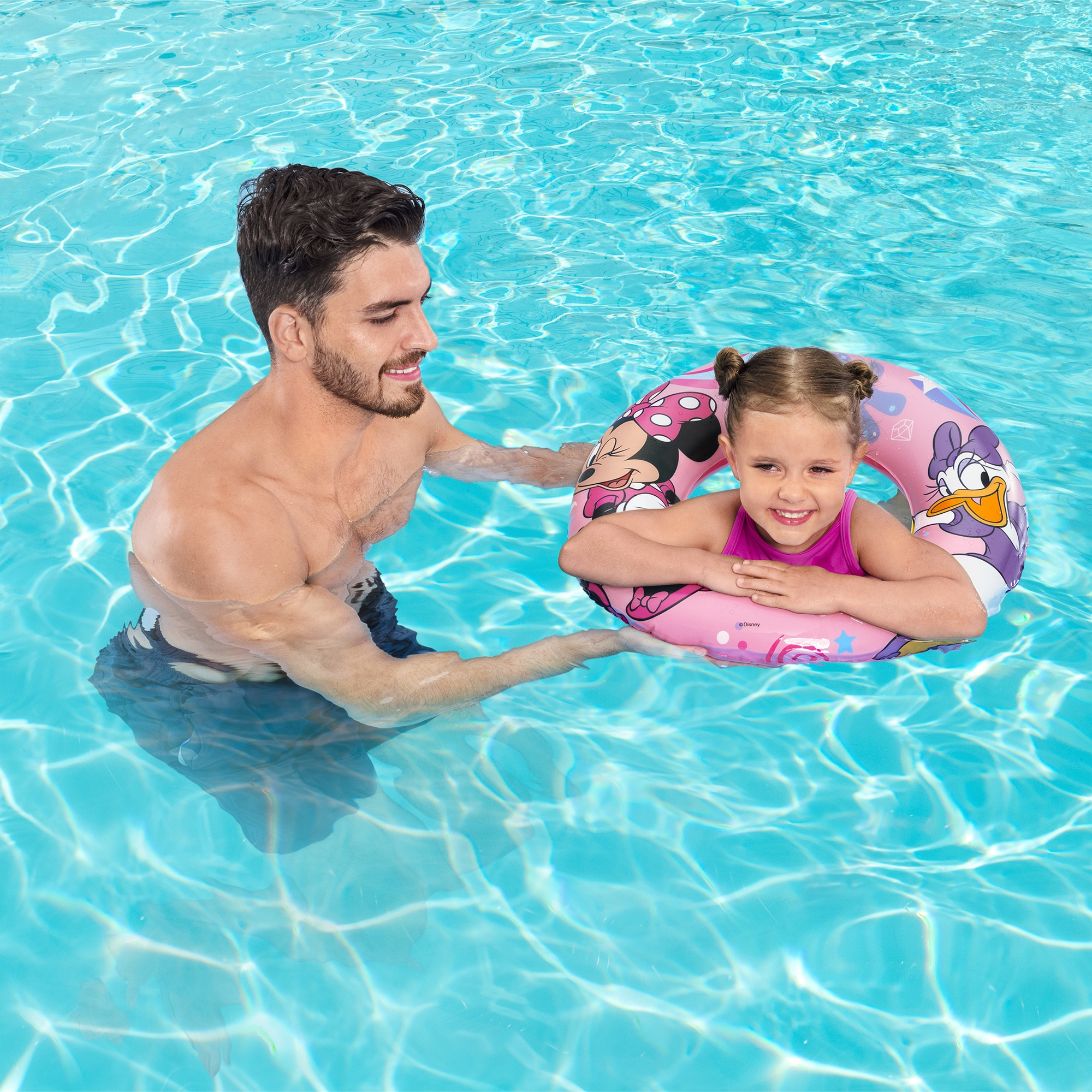 Nafukovací kruh Minnie 56 cm MIX VZORŮ BESTWAY