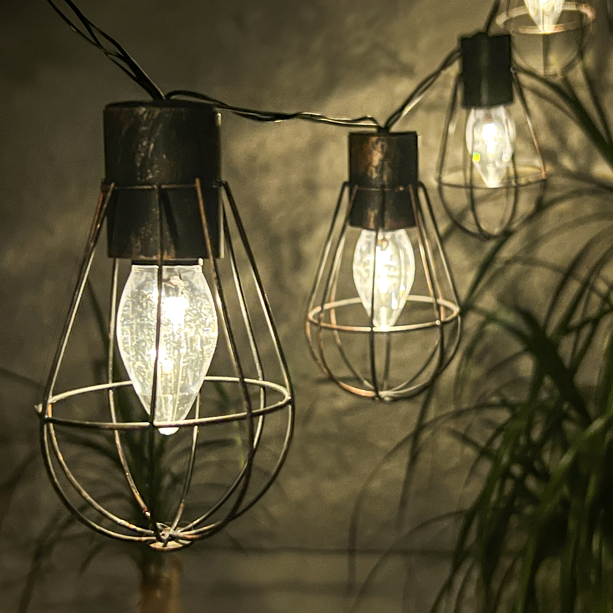 Girlanda ogrodowa solarna 3,8 m koszyk PATIO