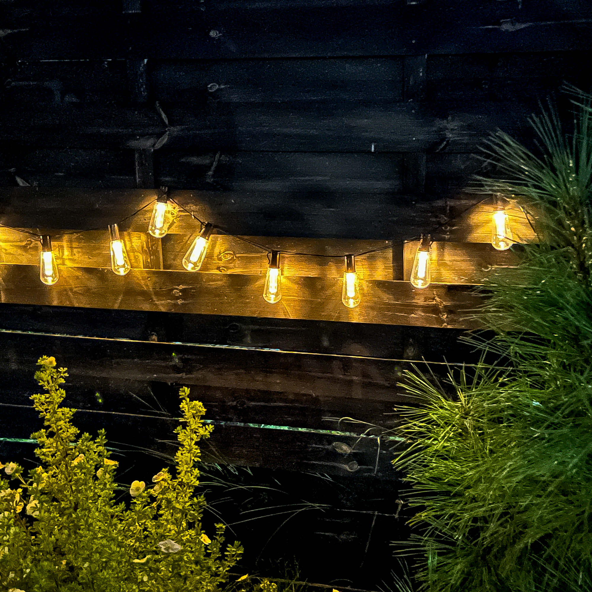 Girlanda ogrodowa solarna 3,8 m żarówka PATIO