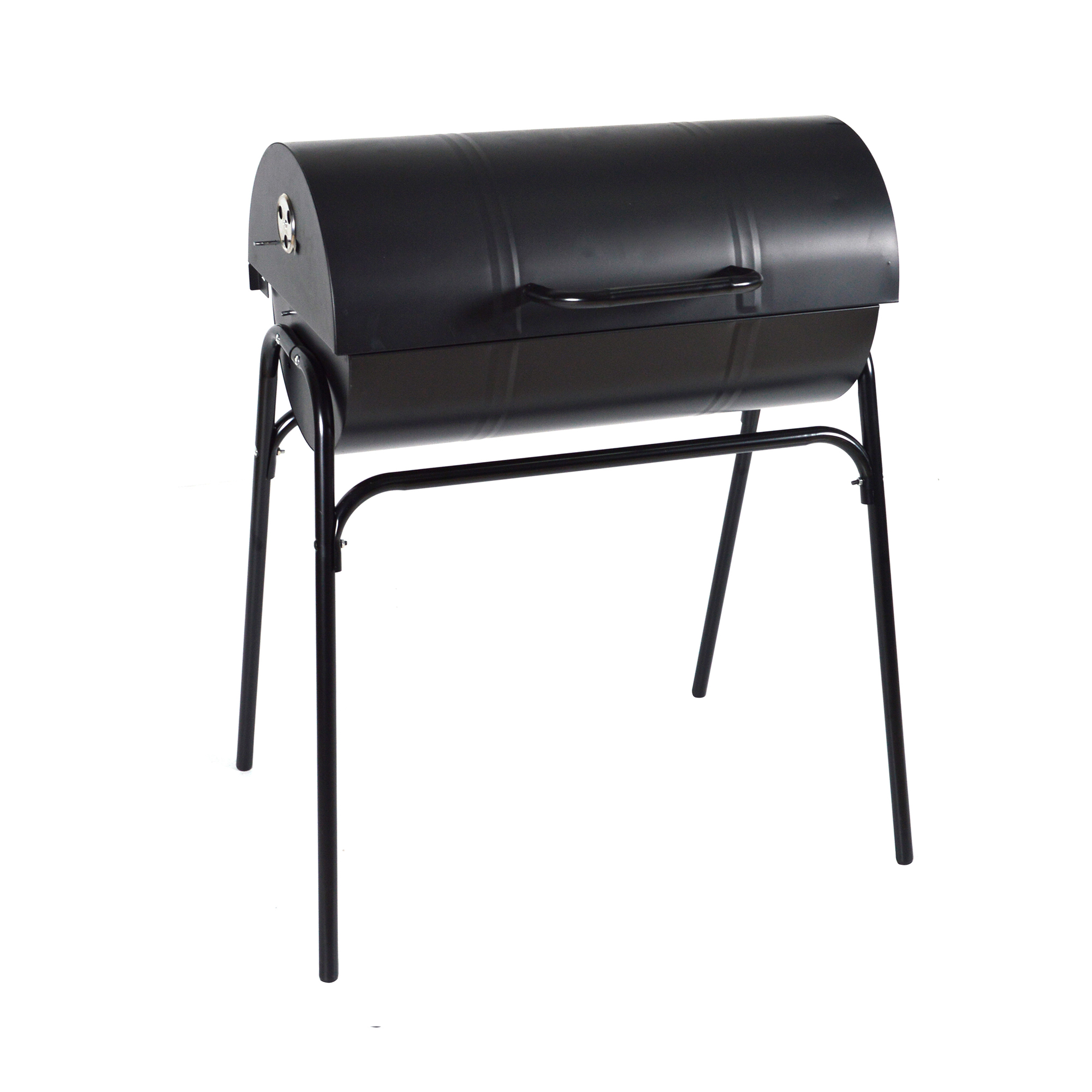 Holzkohlegrill Lokomotive Schwarz  PATIO