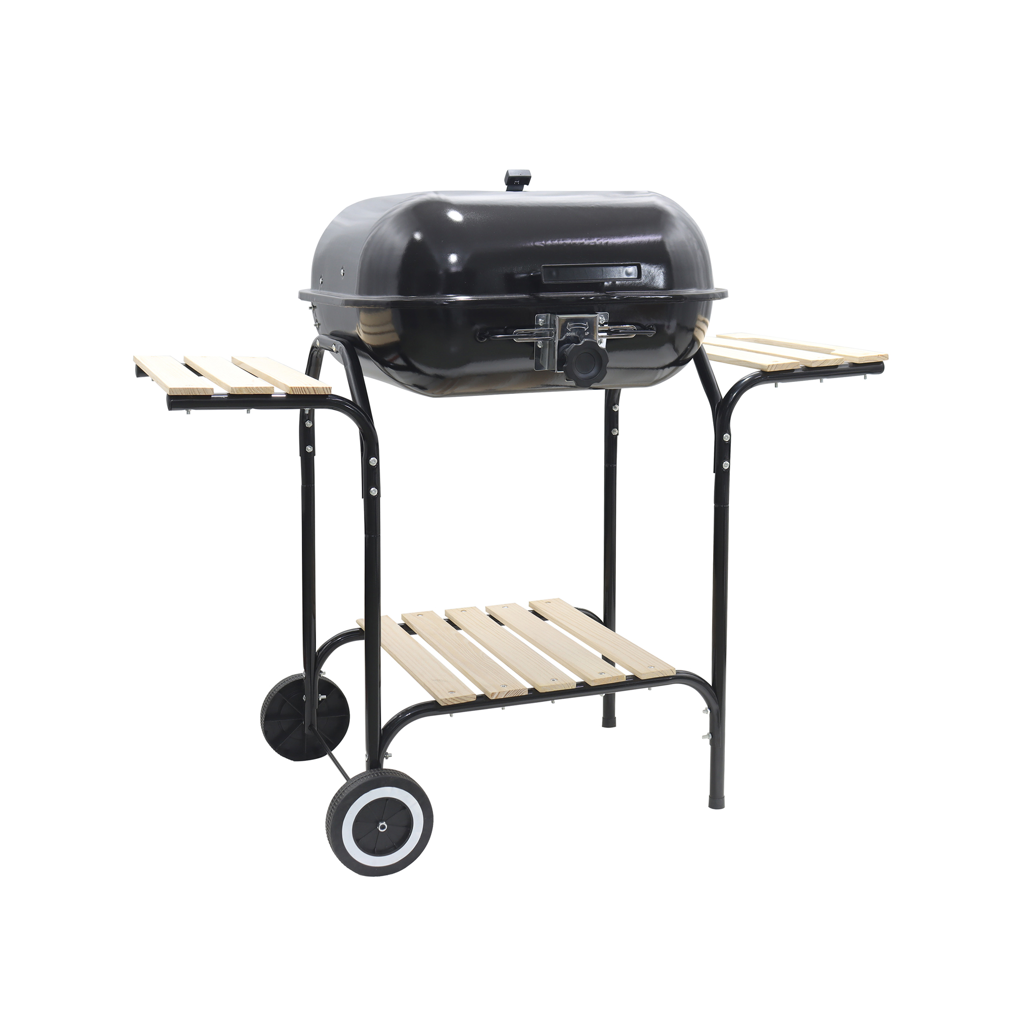 Zahradní grill na kolečkách 104 x 59 x 94 cm PATIO