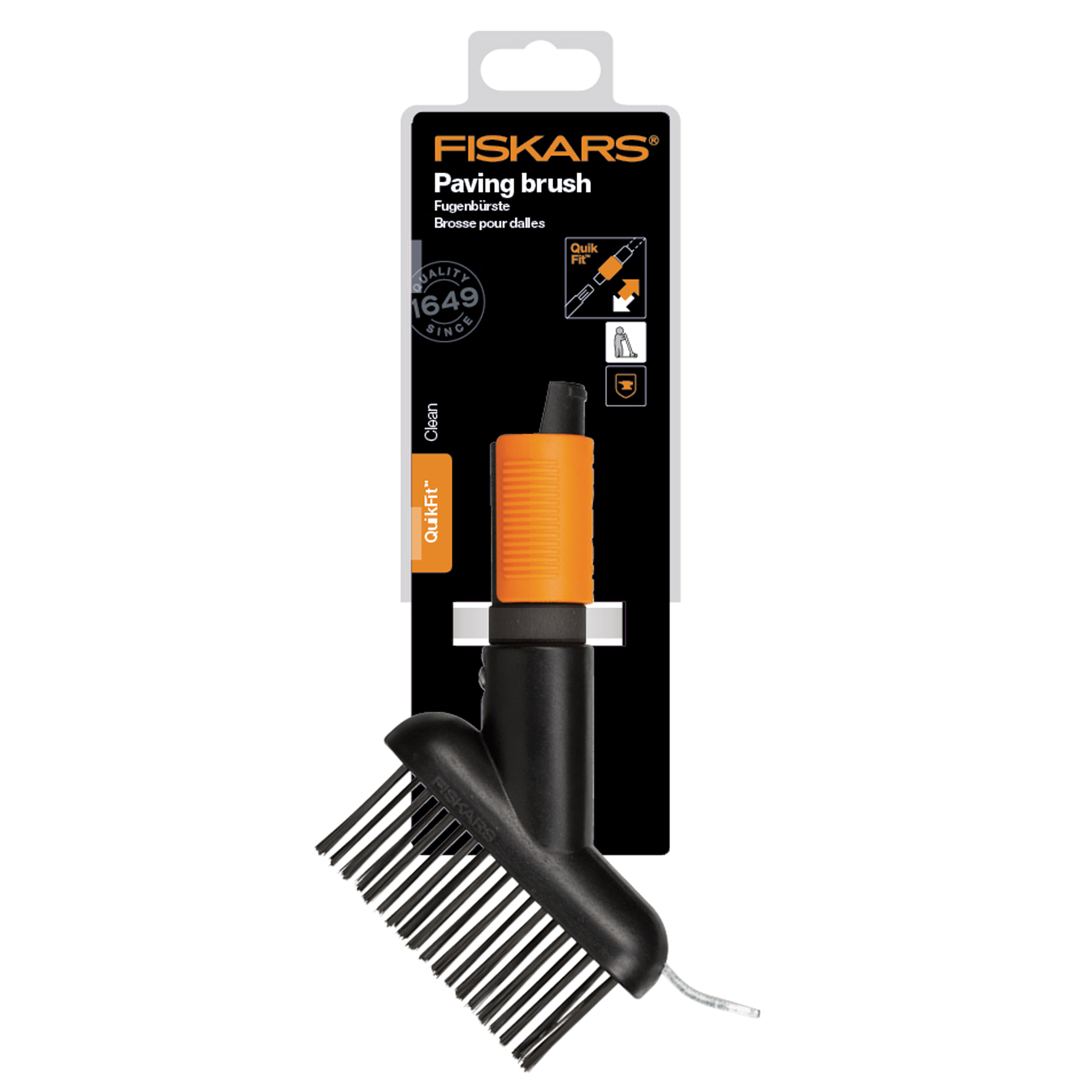 Szczotka do czyszczenia chodnika QuikFit™ 15,2 cm FISKARS